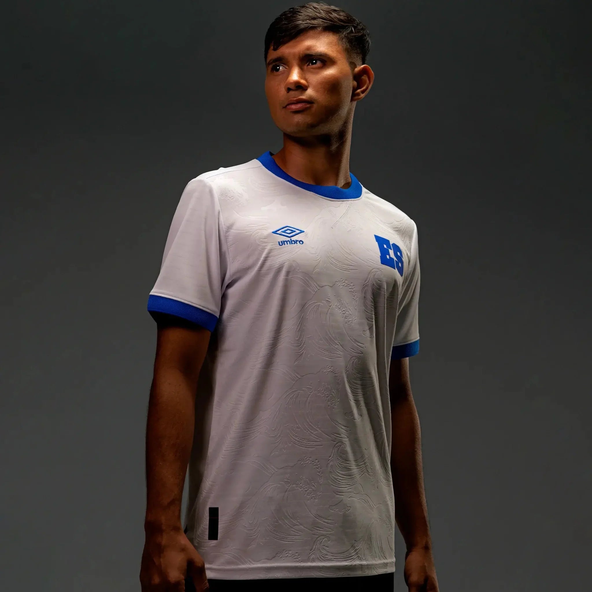 Umbro 2025-26 El Salvador Men's Stadium Away Soccer Jersey 8