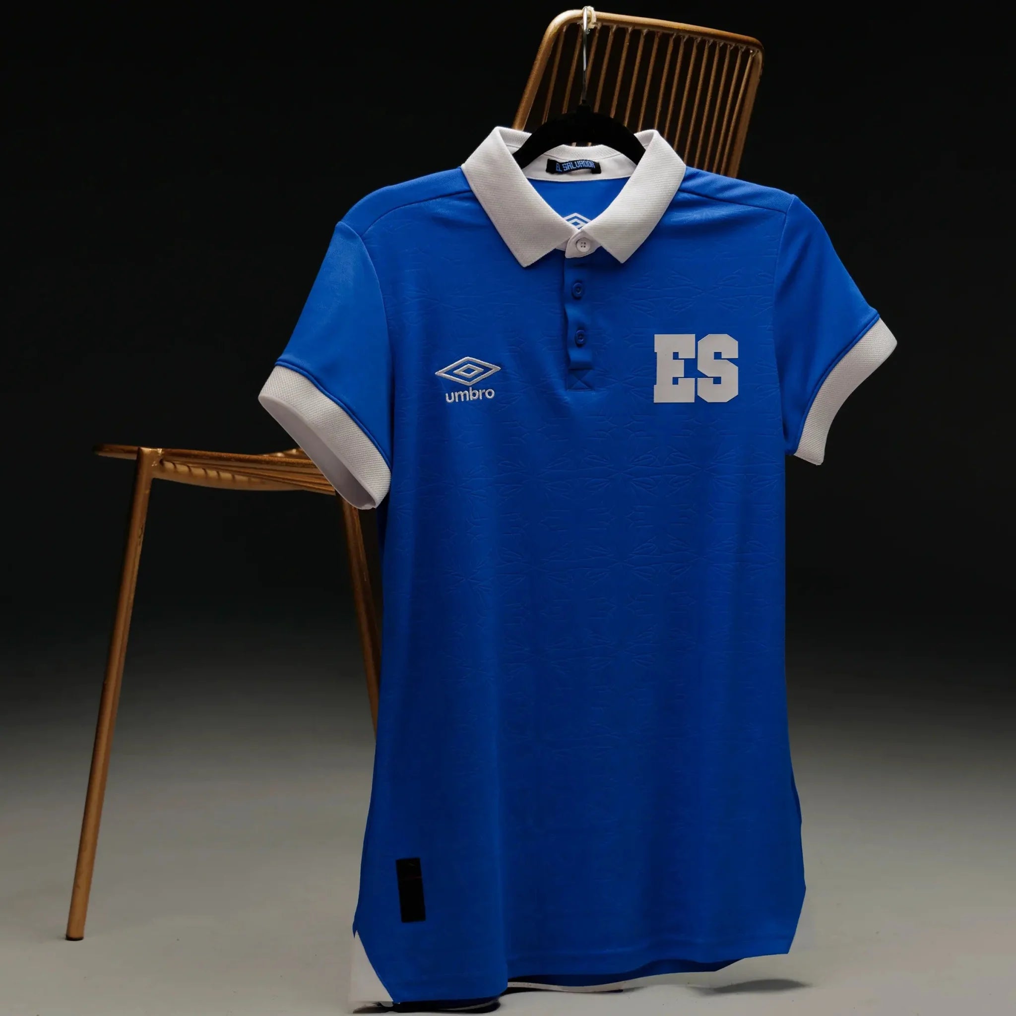 Umbro 2025-26 El Salvador Men's Stadium Home Soccer Jersey 7