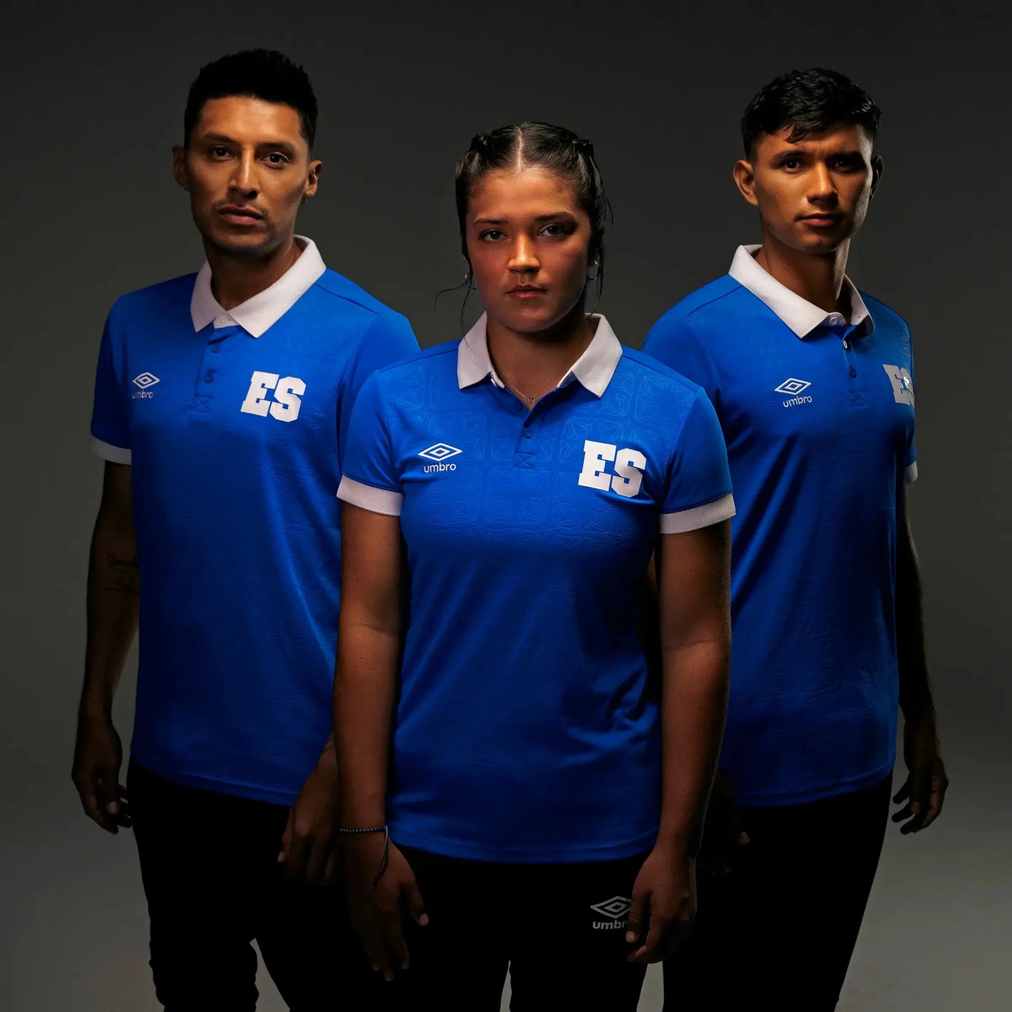 Umbro 2025-26 El Salvador Men's Stadium Home Soccer Jersey 11