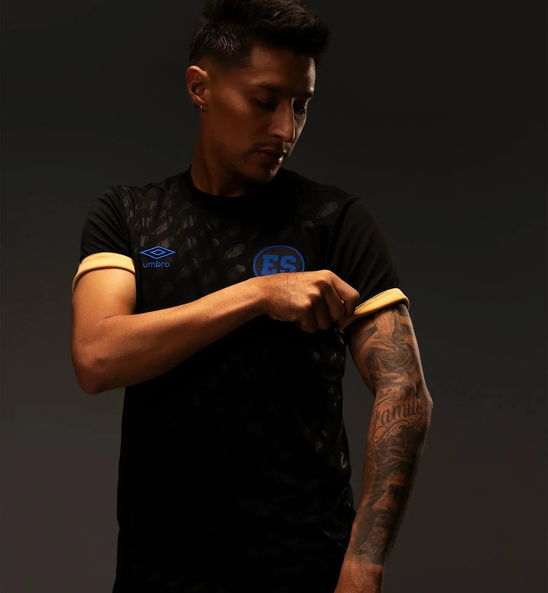 Umbro 2025-26 El Salvador Men's Stadium Third Soccer Jersey 8
