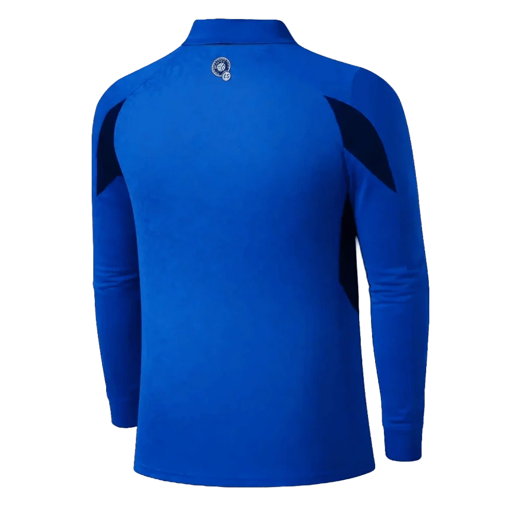 Umbro 2026 El Salvador Men's Authentic Home Long-Sleeve Soccer Jersey 2