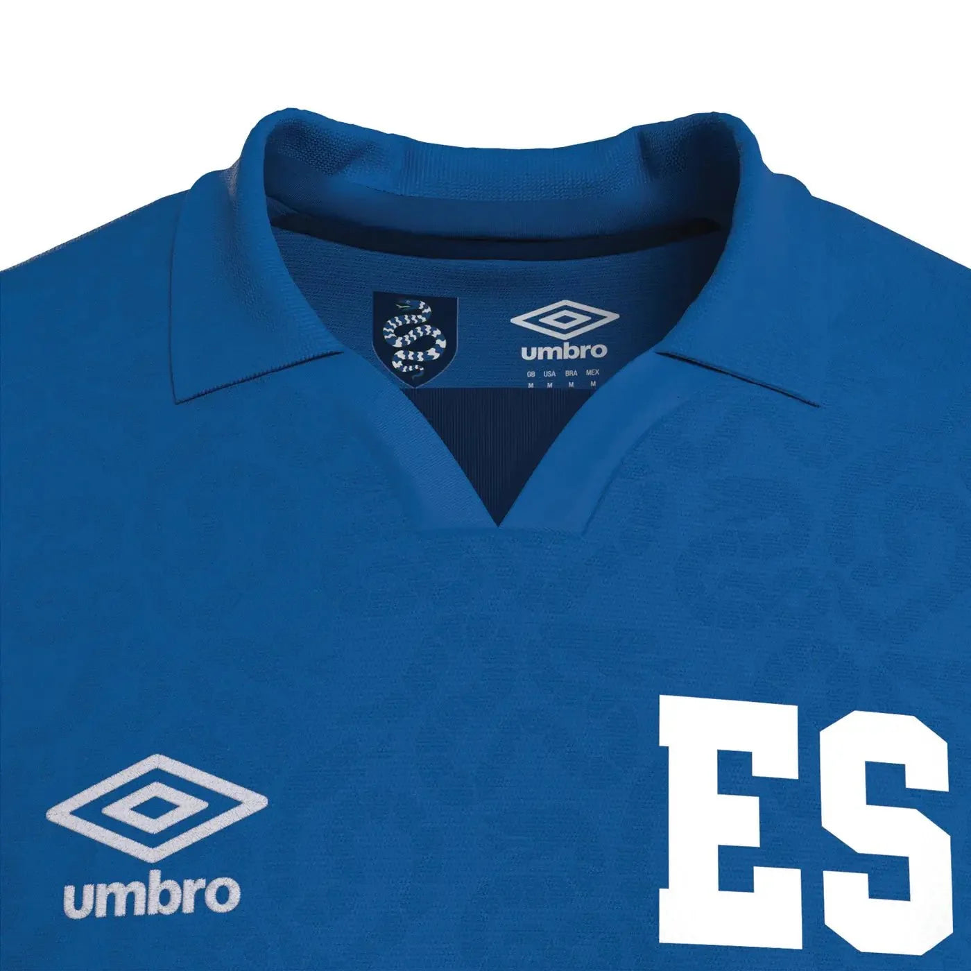 Umbro 2026 El Salvador Men's Authentic Home Soccer Jersey 4
