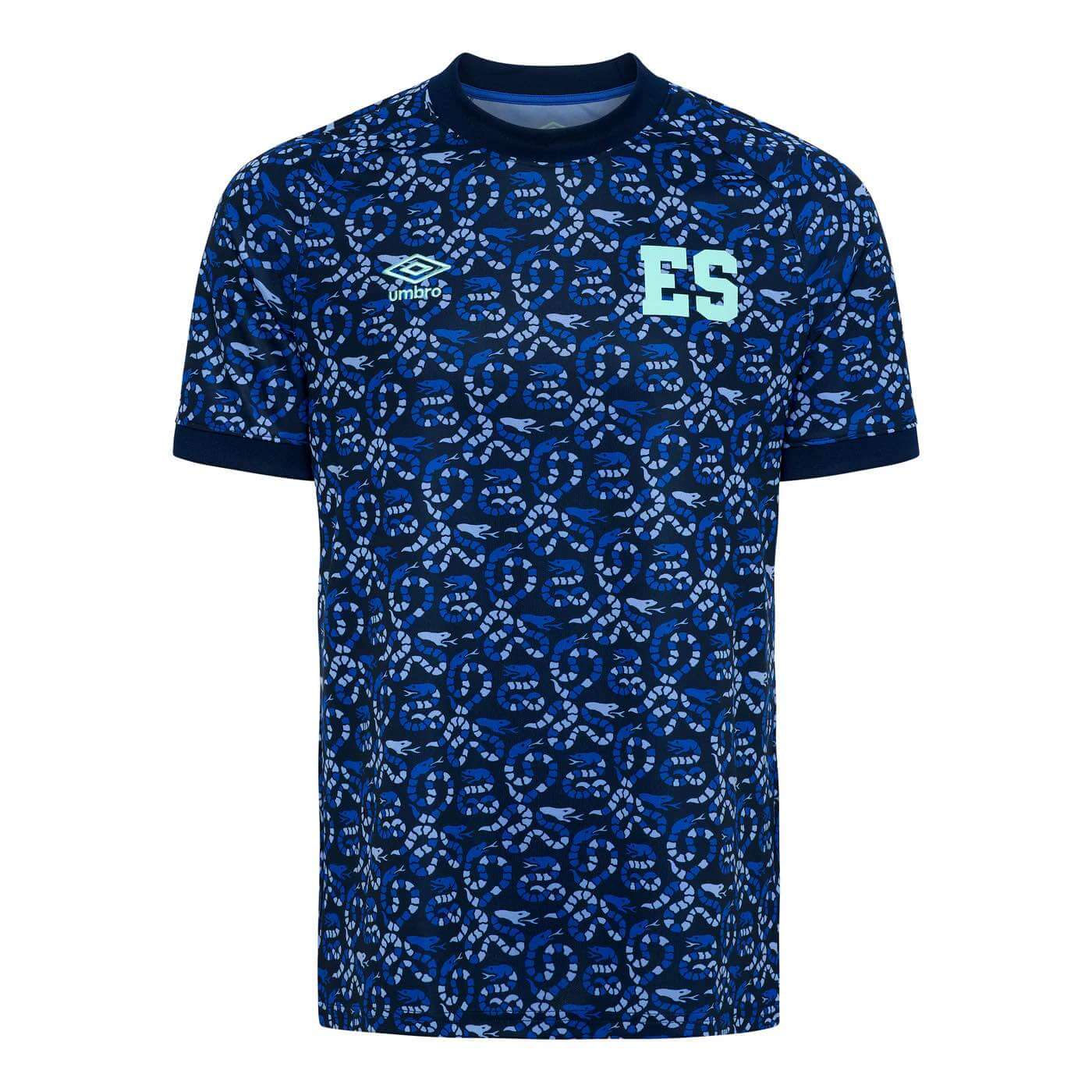 Umbro 2026 El Salvador Men's Pre-Match Soccer Jersey 1