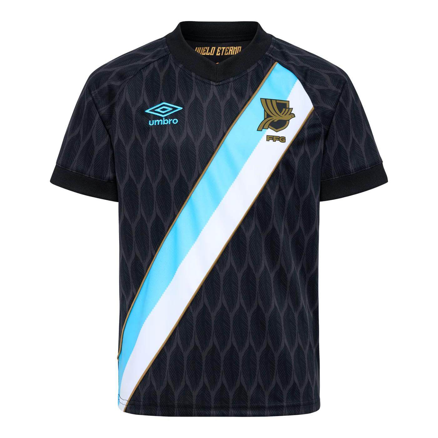Umbro 2026 Guatemala Kids Away Soccer Jersey Set 1