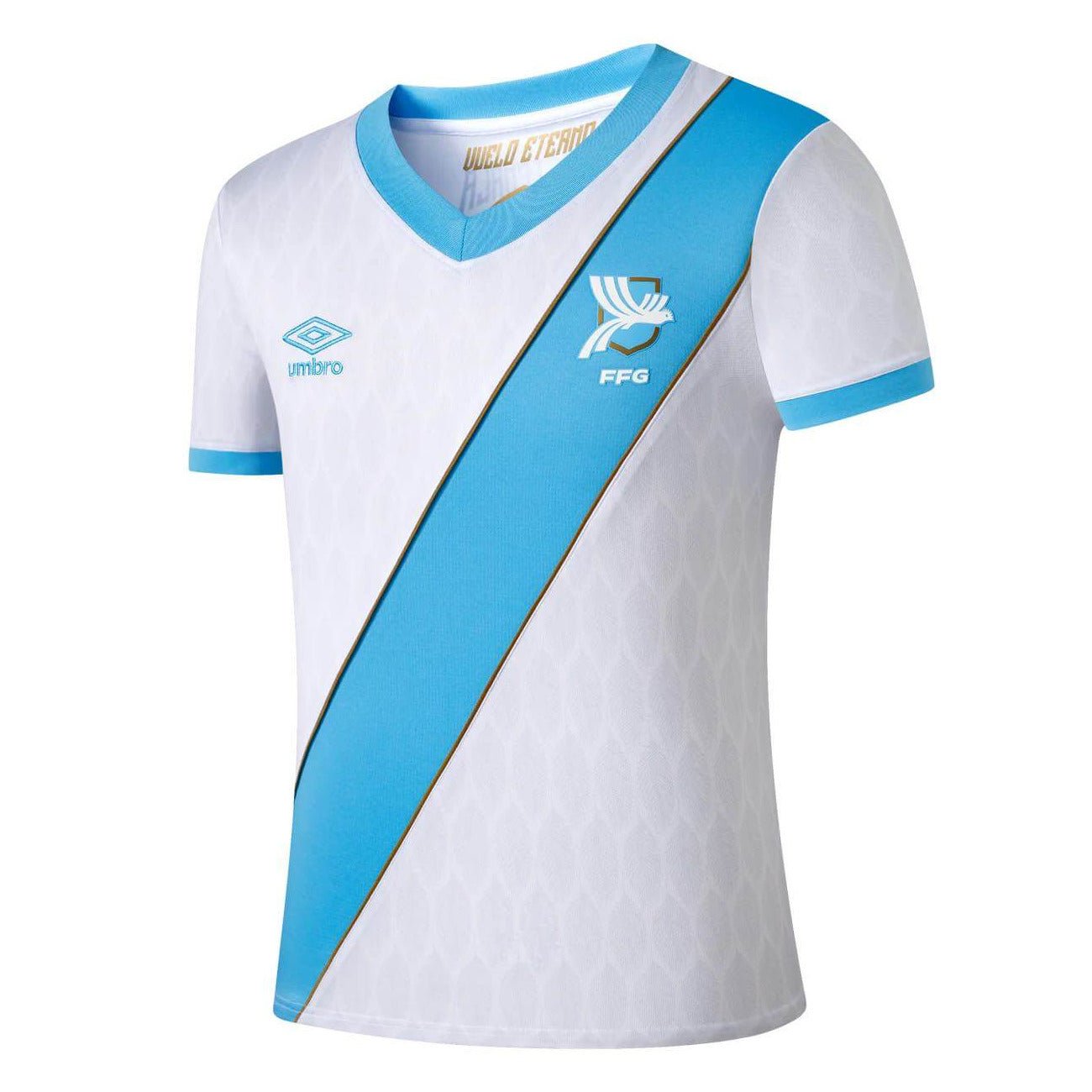 Umbro 2026 Guatemala Kids Home Soccer Jersey Set 1