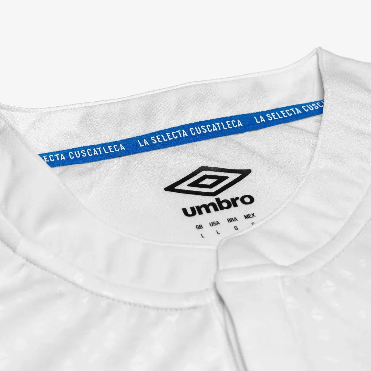 Umbro El Salvador 2021-22 Away Jersey - White-Royal 3