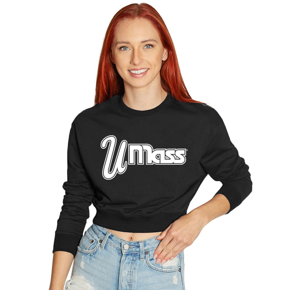 UMass Vintage Pullover Crewneck | lojobands