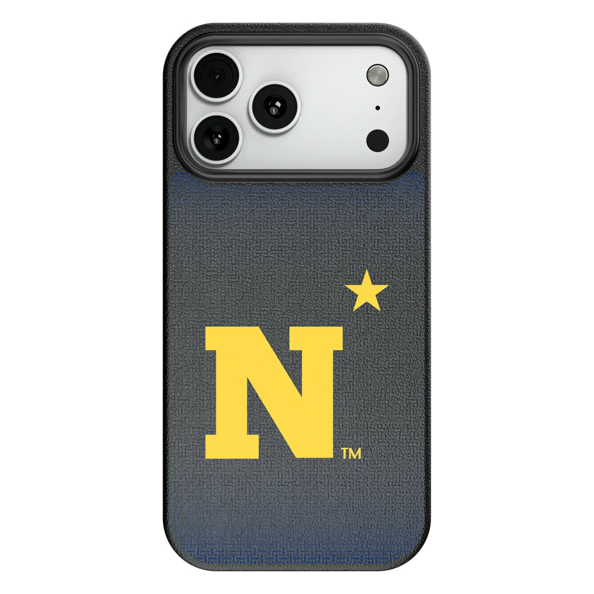 United State Naval Academy Midshipmen Linen MagSafe Compatible Phone Case for Apple iPhone 12