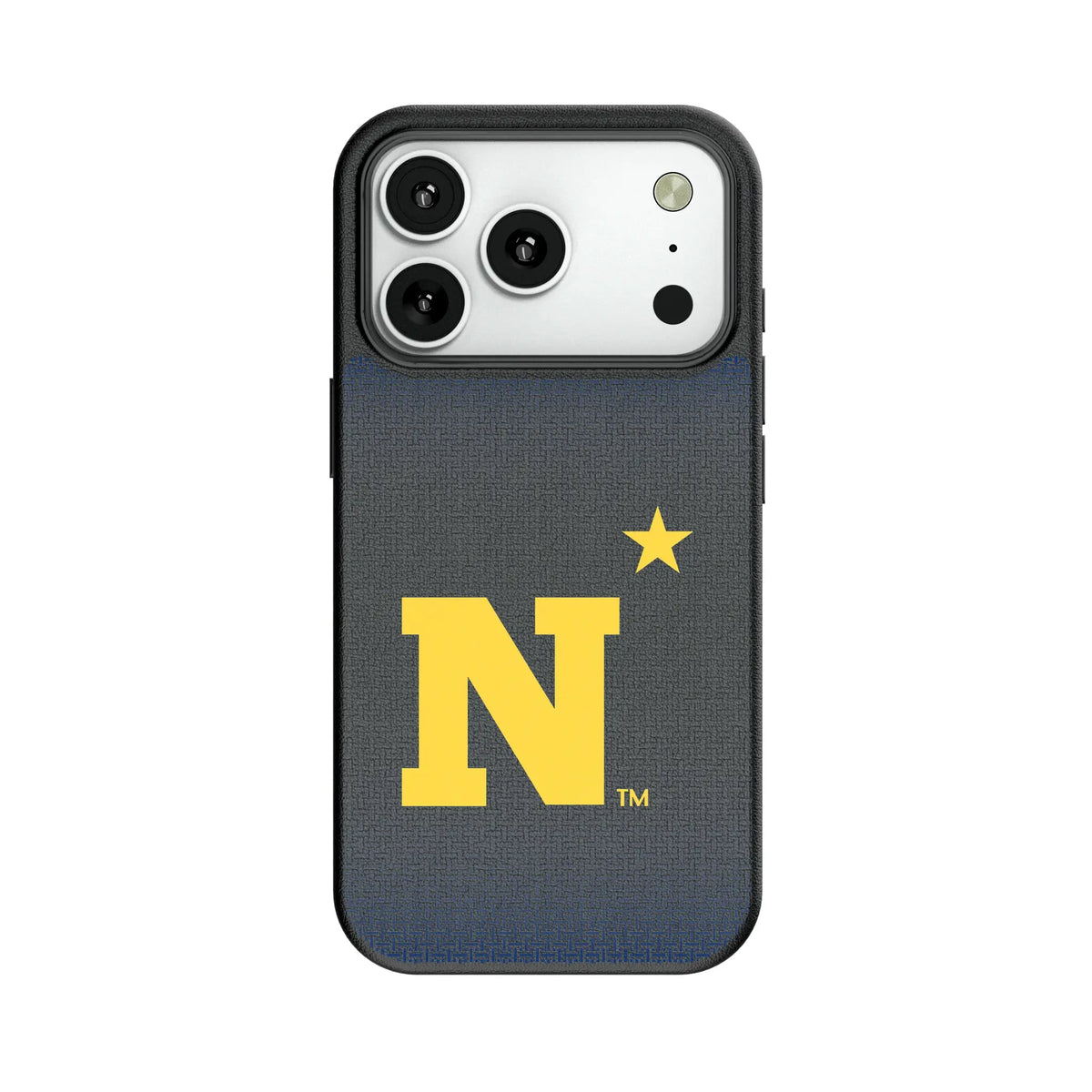 United State Naval Academy Midshipmen Linen MagSafe Compatible Phone Case for Apple iPhone 11