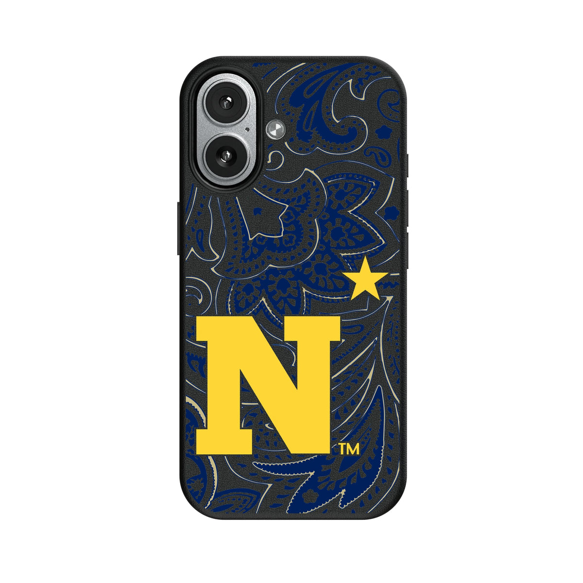 United State Naval Academy Midshipmen Paisley MagSafe Compatible Phone Case for Apple iPhone 7