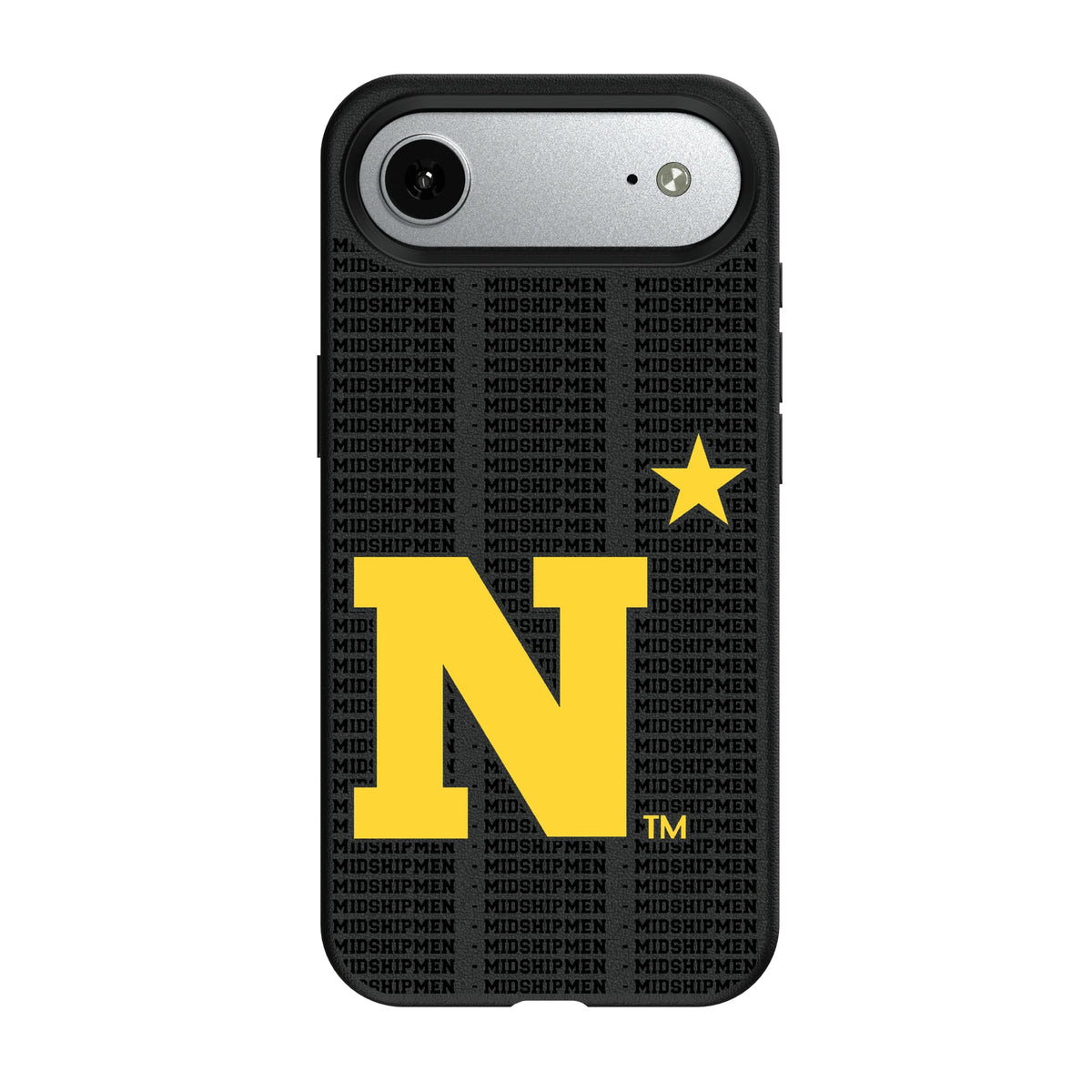 United State Naval Academy Midshipmen Text Backdrop MagSafe Compatible Phone Case for Apple iPhone 8
