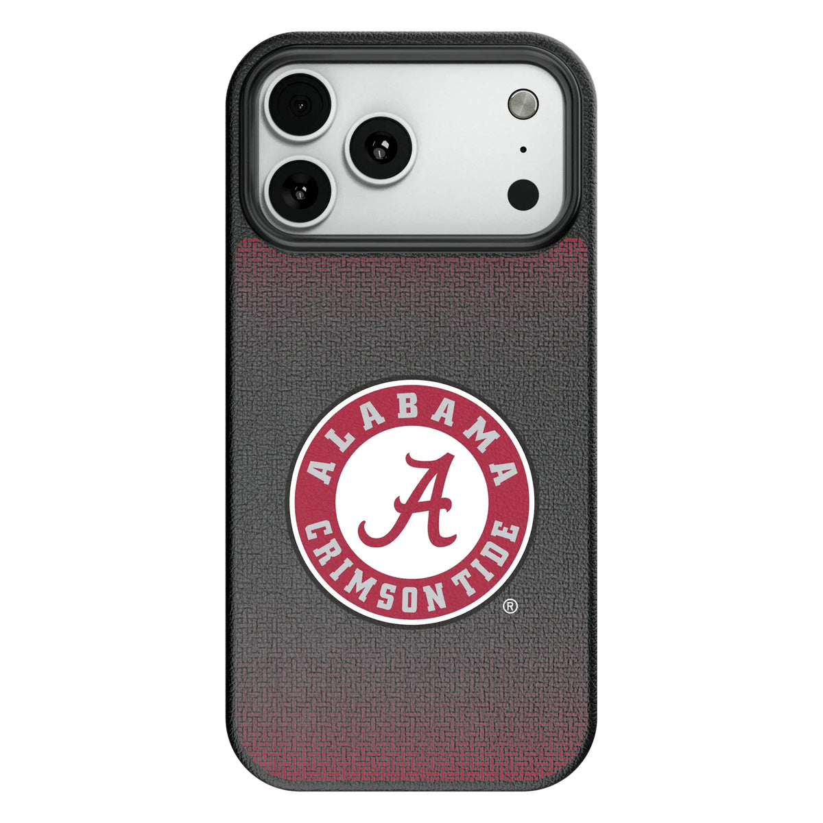 University of Alabama Crimson Tide Linen MagSafe Compatible Phone Case for Apple iPhone 8