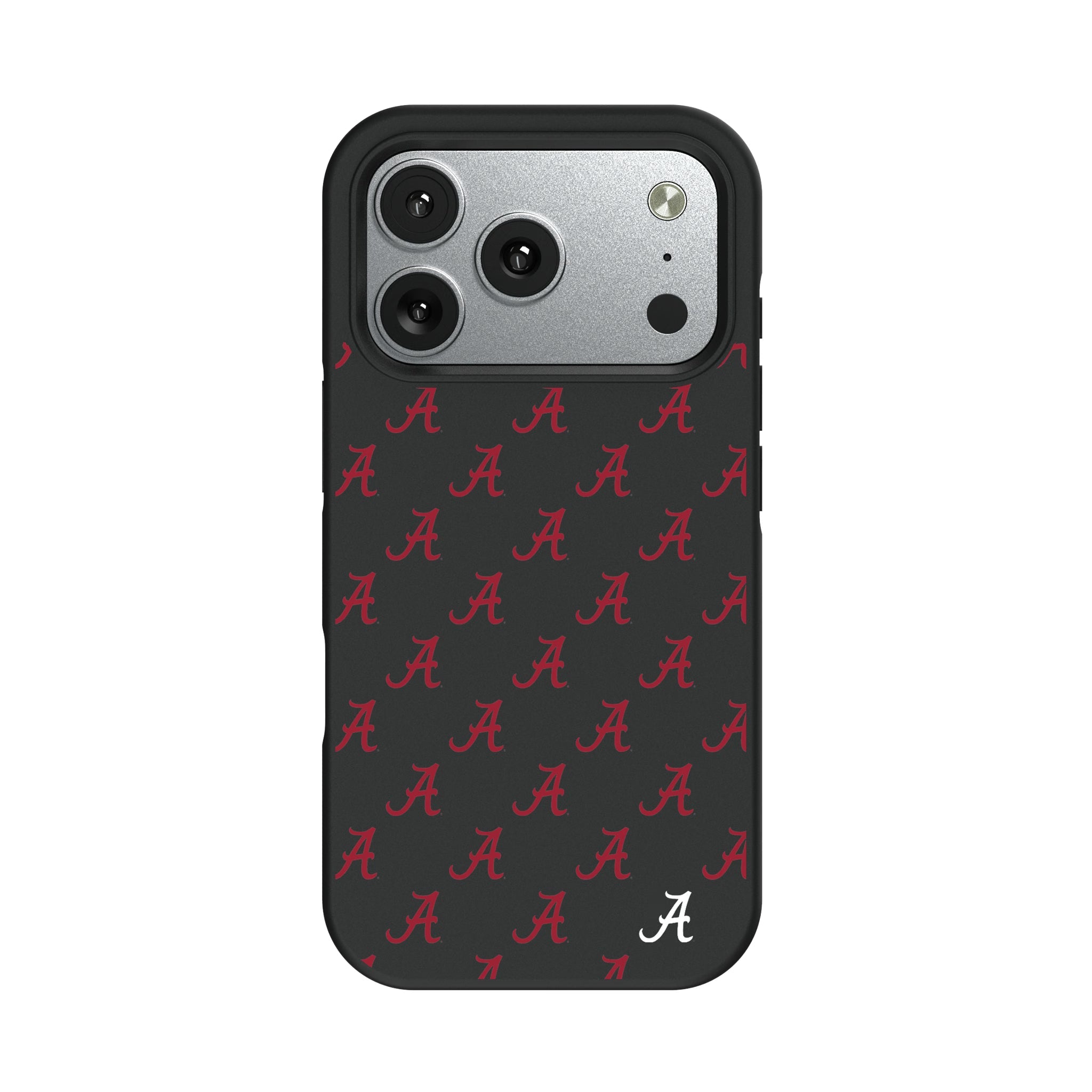 University of Alabama Crimson Tide Script A Fashion Pattern Bump Phone Case for Apple iPhone 11