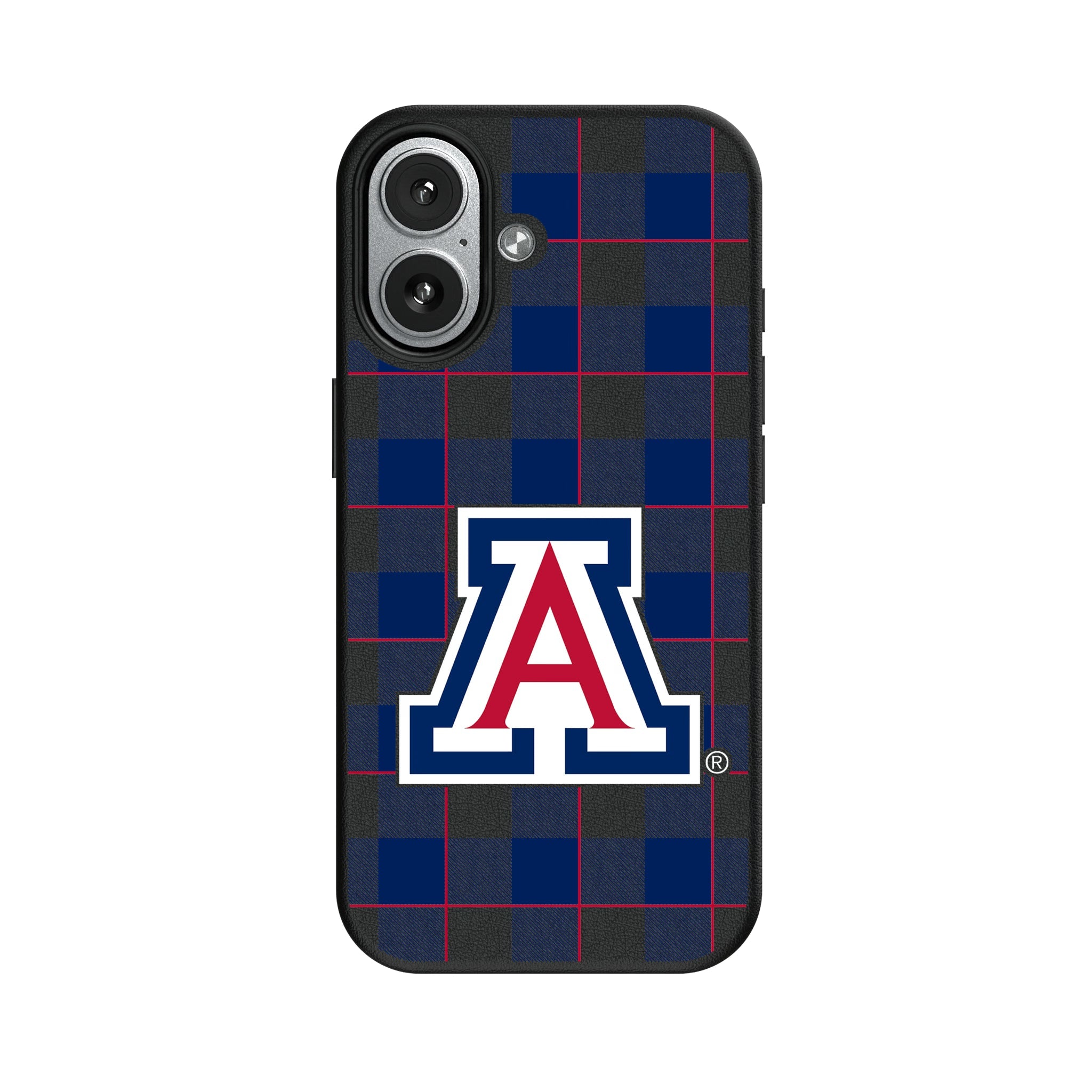University of Arizona Wildcats Plaid MagSafe Compatible Phone Case for Apple iPhone 7
