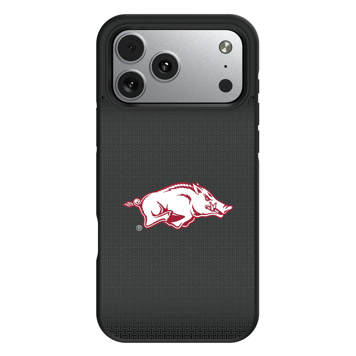 University of Arkansas Fayetteville Razorbacks Linen Bump Phone Case 10