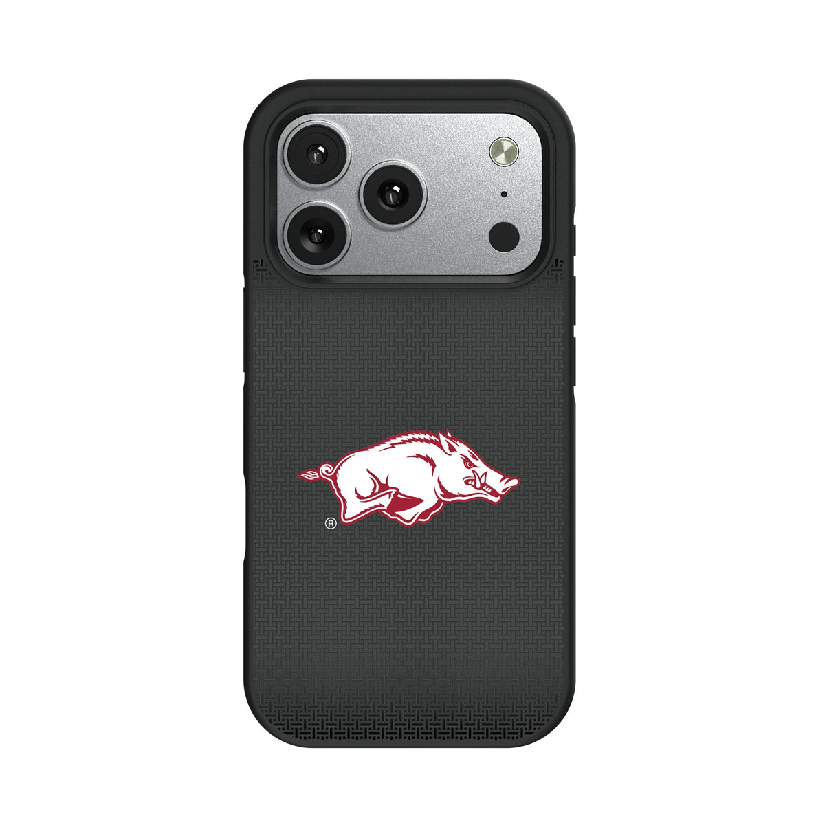 University of Arkansas Fayetteville Razorbacks Linen Bump Phone Case 9