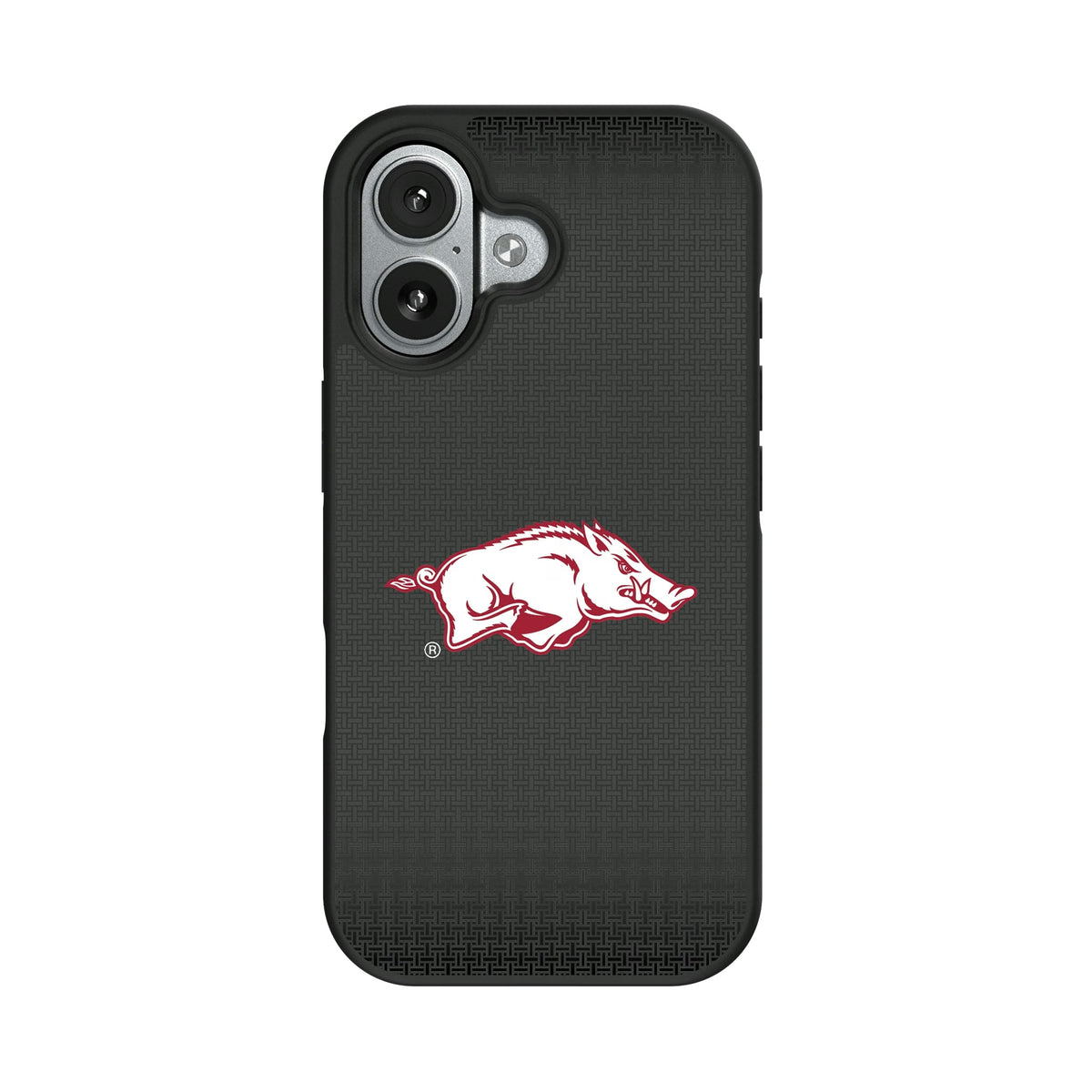 University of Arkansas Fayetteville Razorbacks Linen Bump Phone Case 8