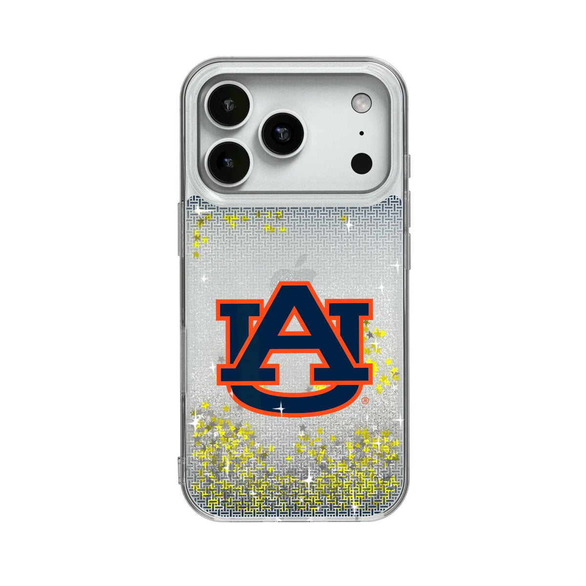 University of Auburn Tigers Linen Glitter Phone Case 18