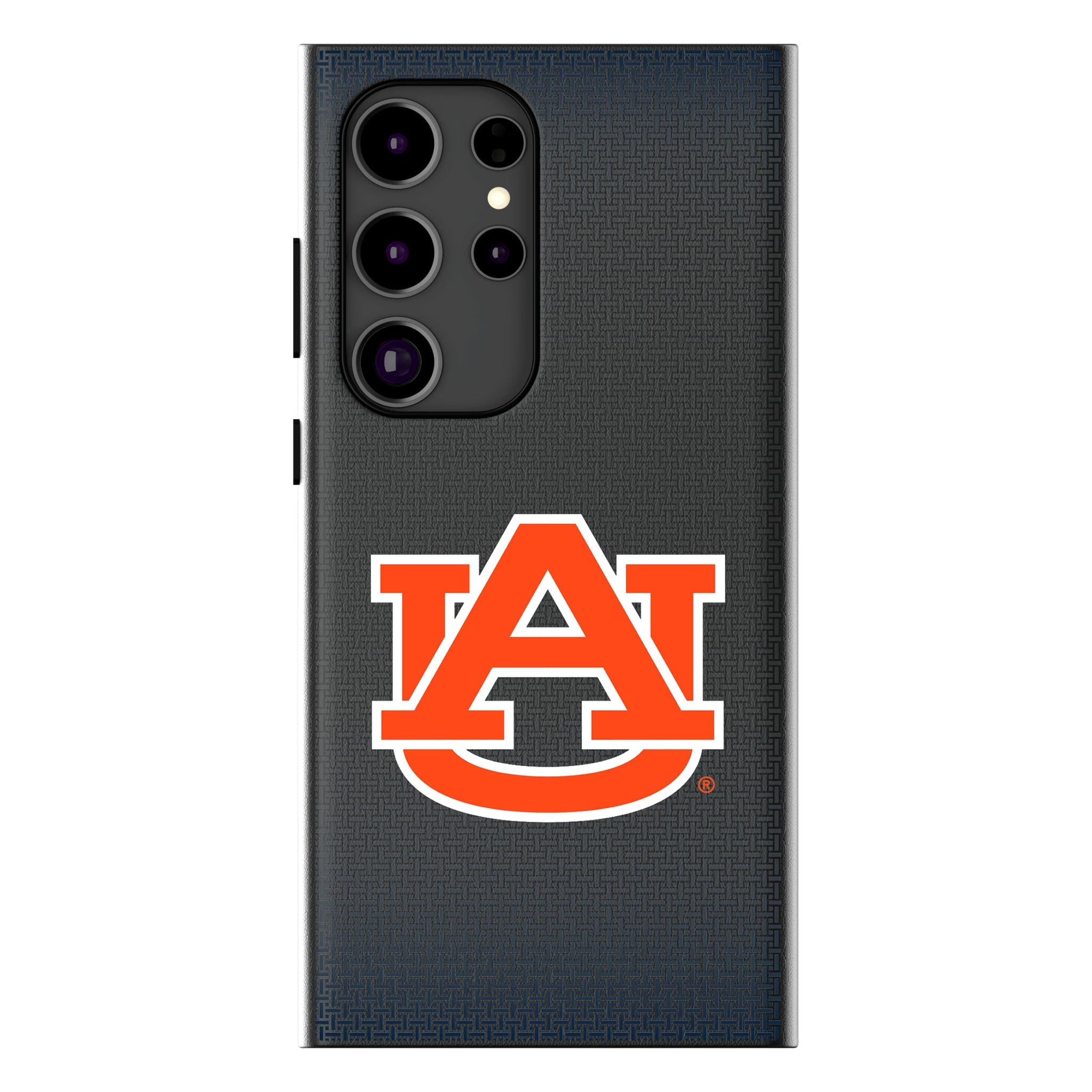University of Auburn Tigers Linen MagSafe Compatible Phone Case for Samsung Galaxy 14