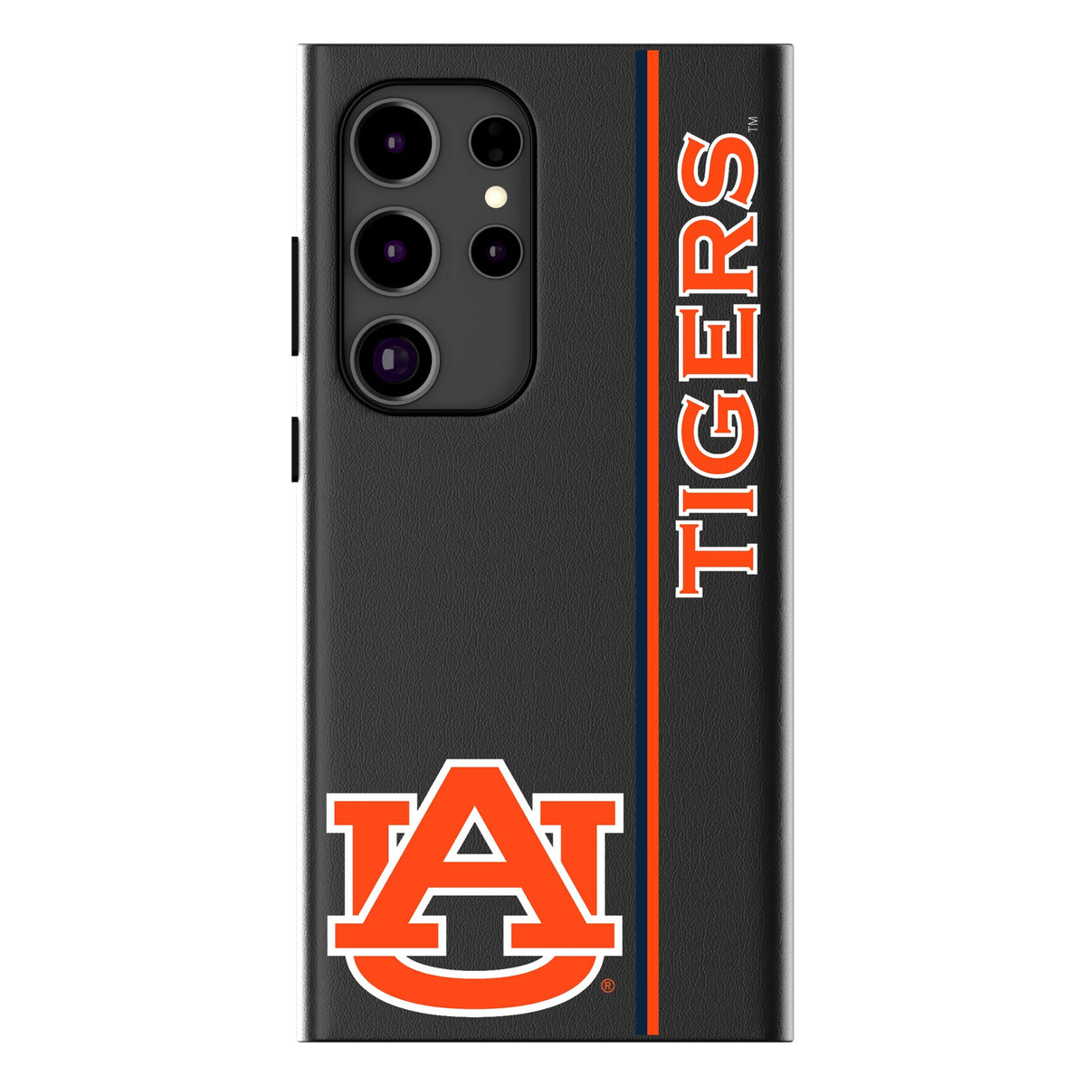 University of Auburn Tigers Sidebar MagSafe Compatible Phone Case for Samsung Galaxy 10