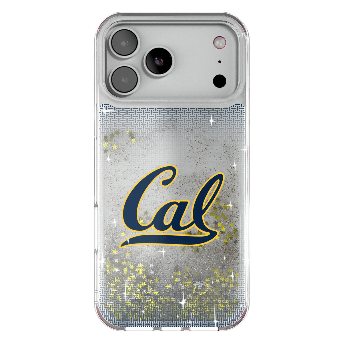 University of California Berkeley Golden Bears Linen Glitter Phone Case 19