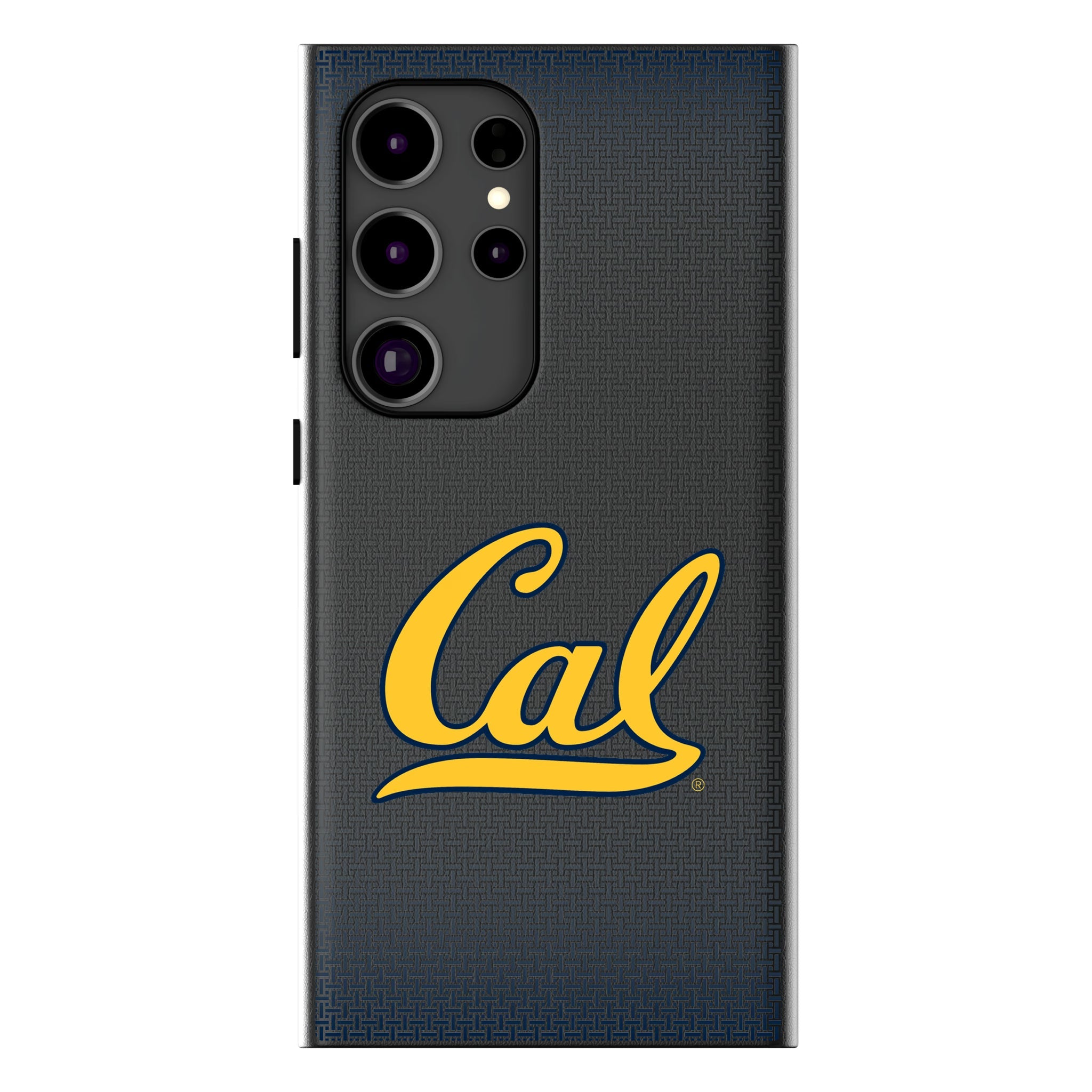 University of California Berkeley Golden Bears Linen MagSafe Compatible Phone Case for Samsung Galaxy 11