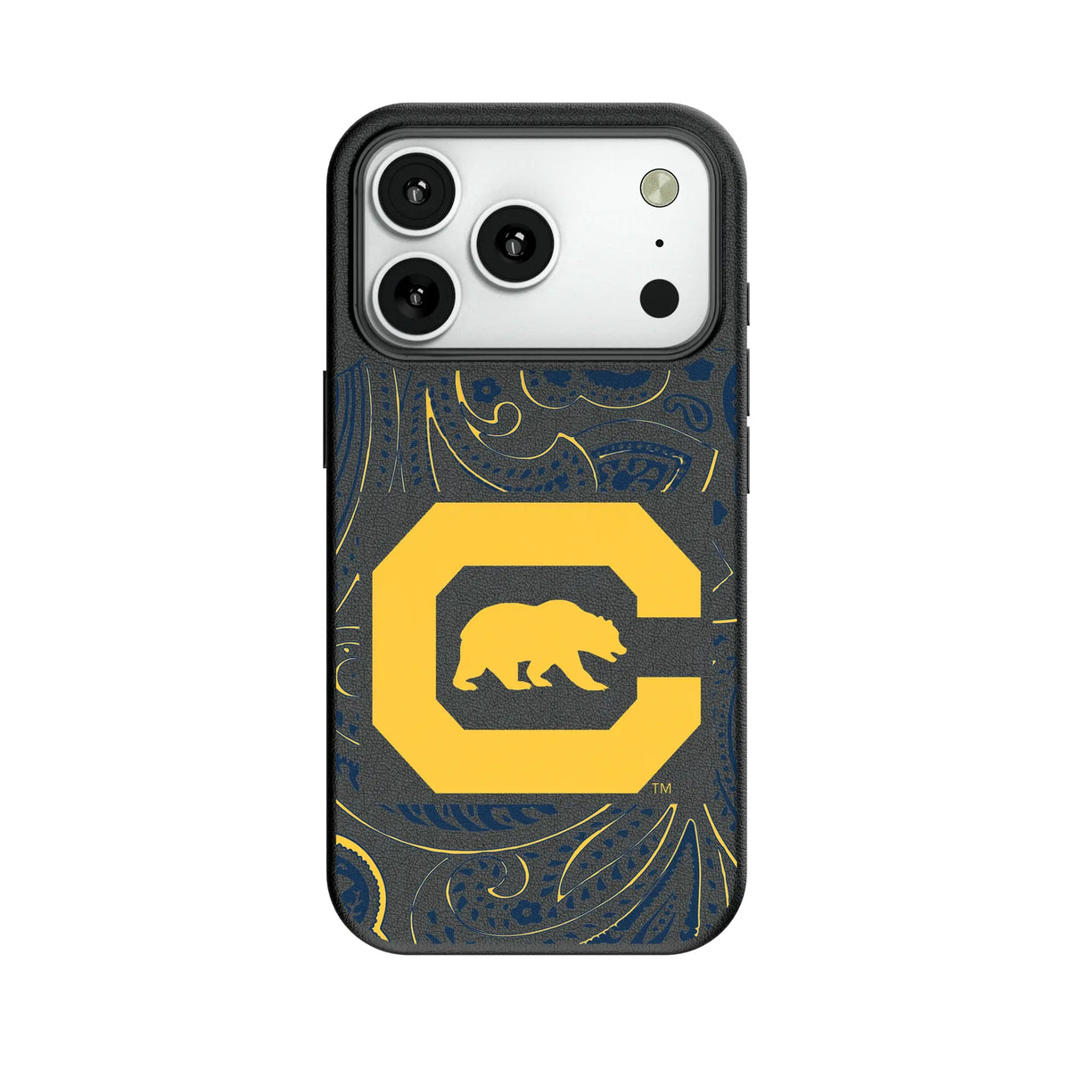 University of California Berkeley Golden Bears Paisley MagSafe Compatible Phone Case for Apple iPhone 7