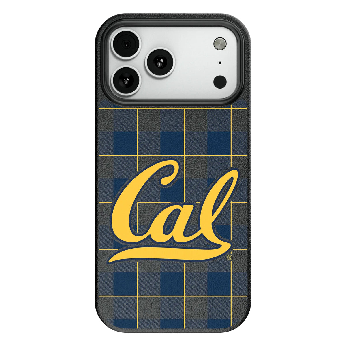 University of California Berkeley Golden Bears Plaid MagSafe Compatible Phone Case for Apple iPhone 7