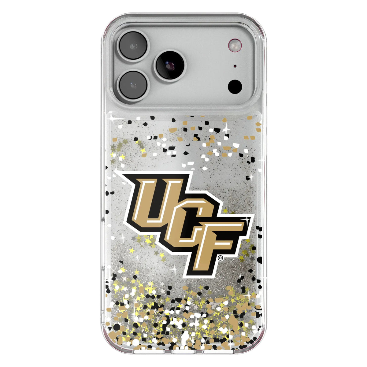 University of Central Florida Golden Knights Confetti Glitter Phone Case 19