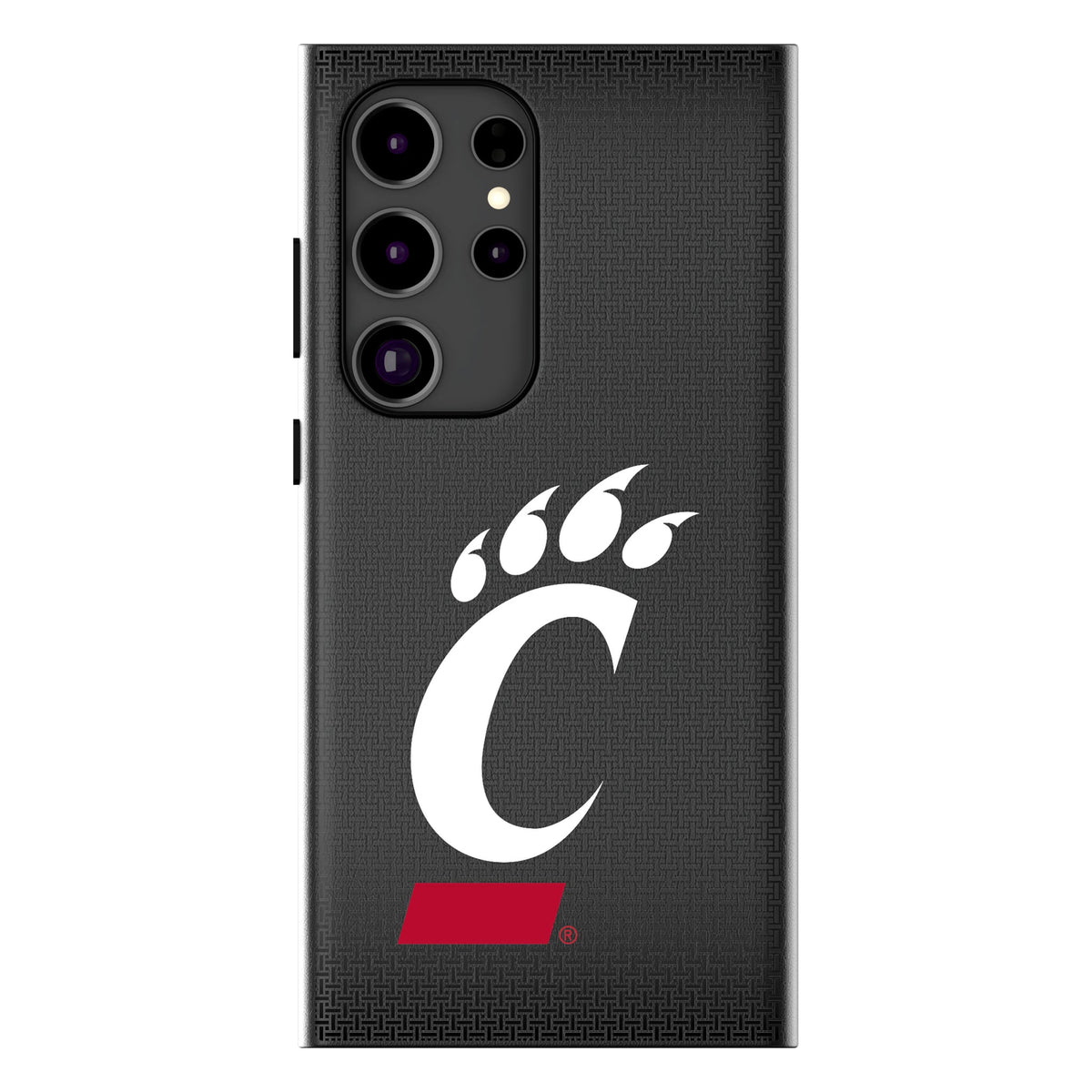 University of Cincinnati Bearcats Linen MagSafe Compatible Phone Case for Samsung Galaxy 7