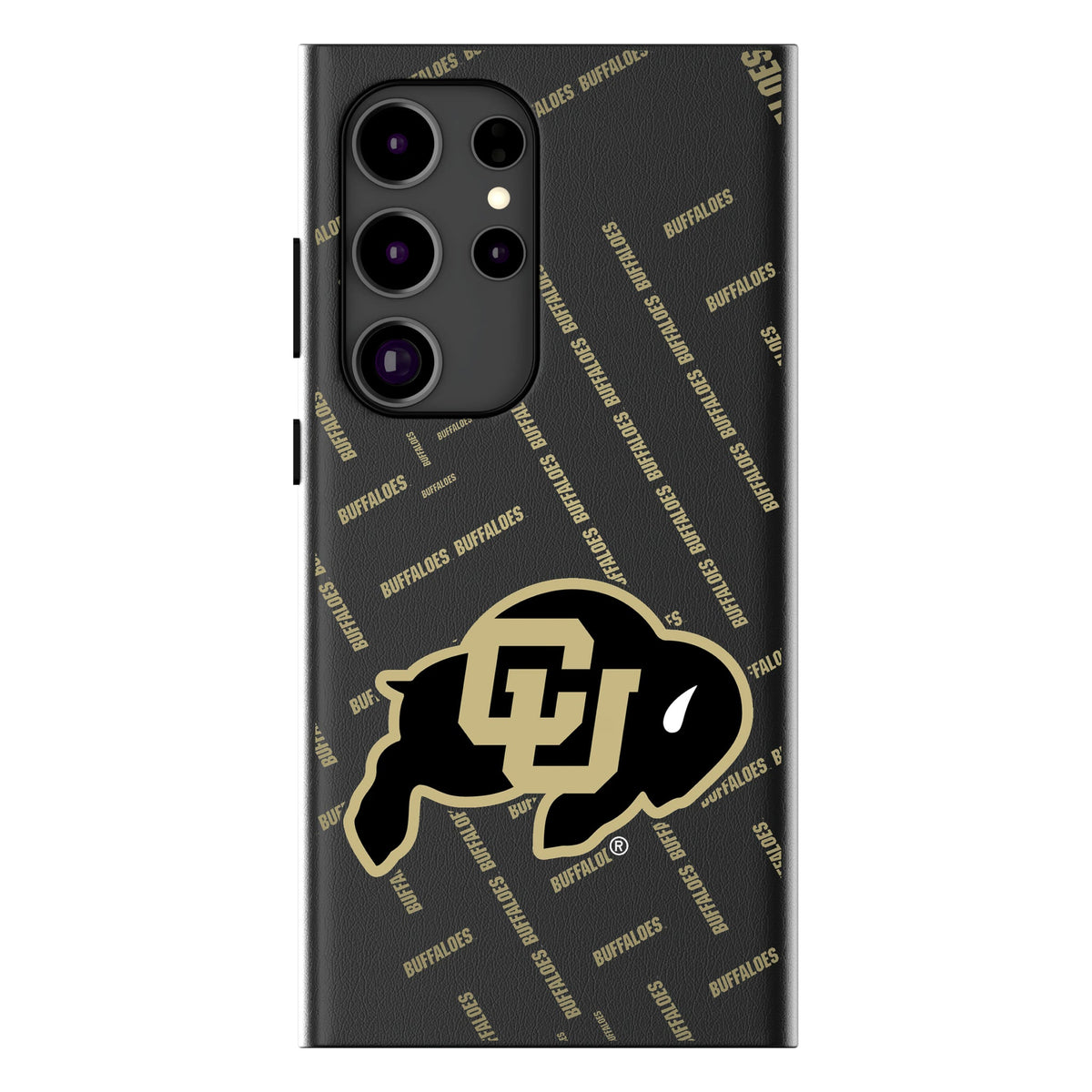 University of Colorado Buffaloes Quadtile MagSafe Compatible Phone Case for Samsung Galaxy 15