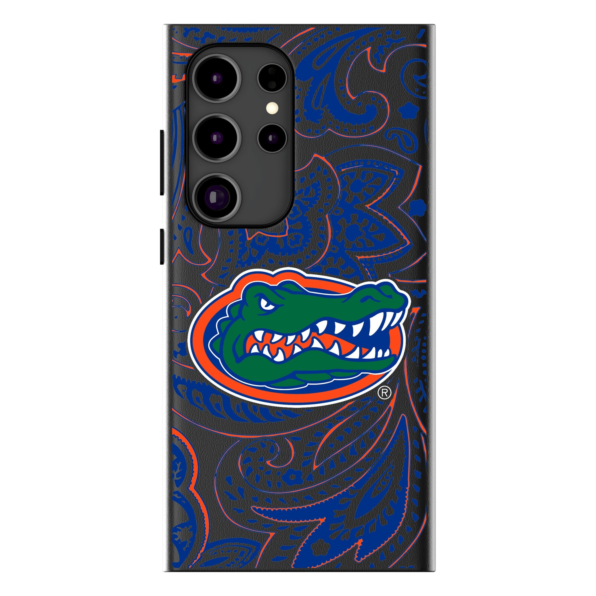 University of Florida Gators Paisley MagSafe Compatible Phone Case for Samsung Galaxy 10