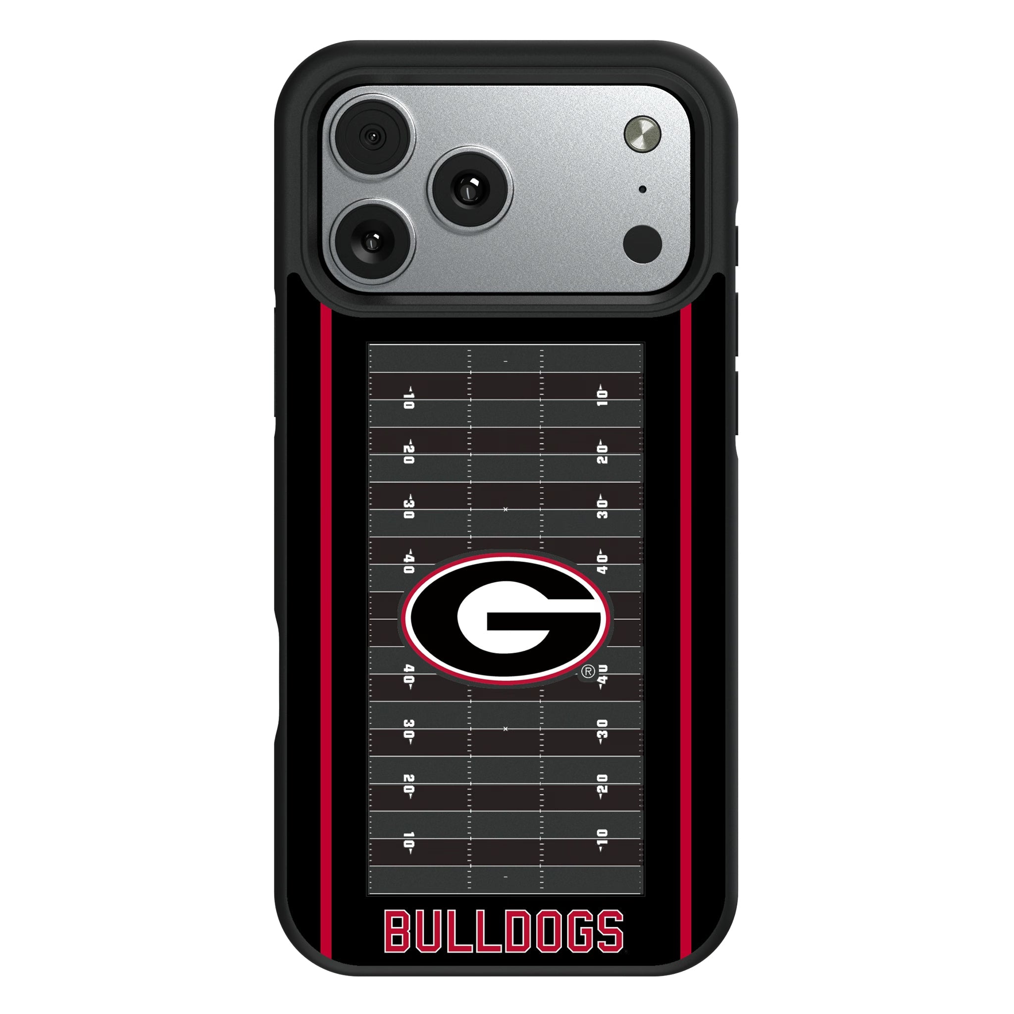 University of Georgia Bulldogs Field Bump Phone Case for Apple iPhone 12