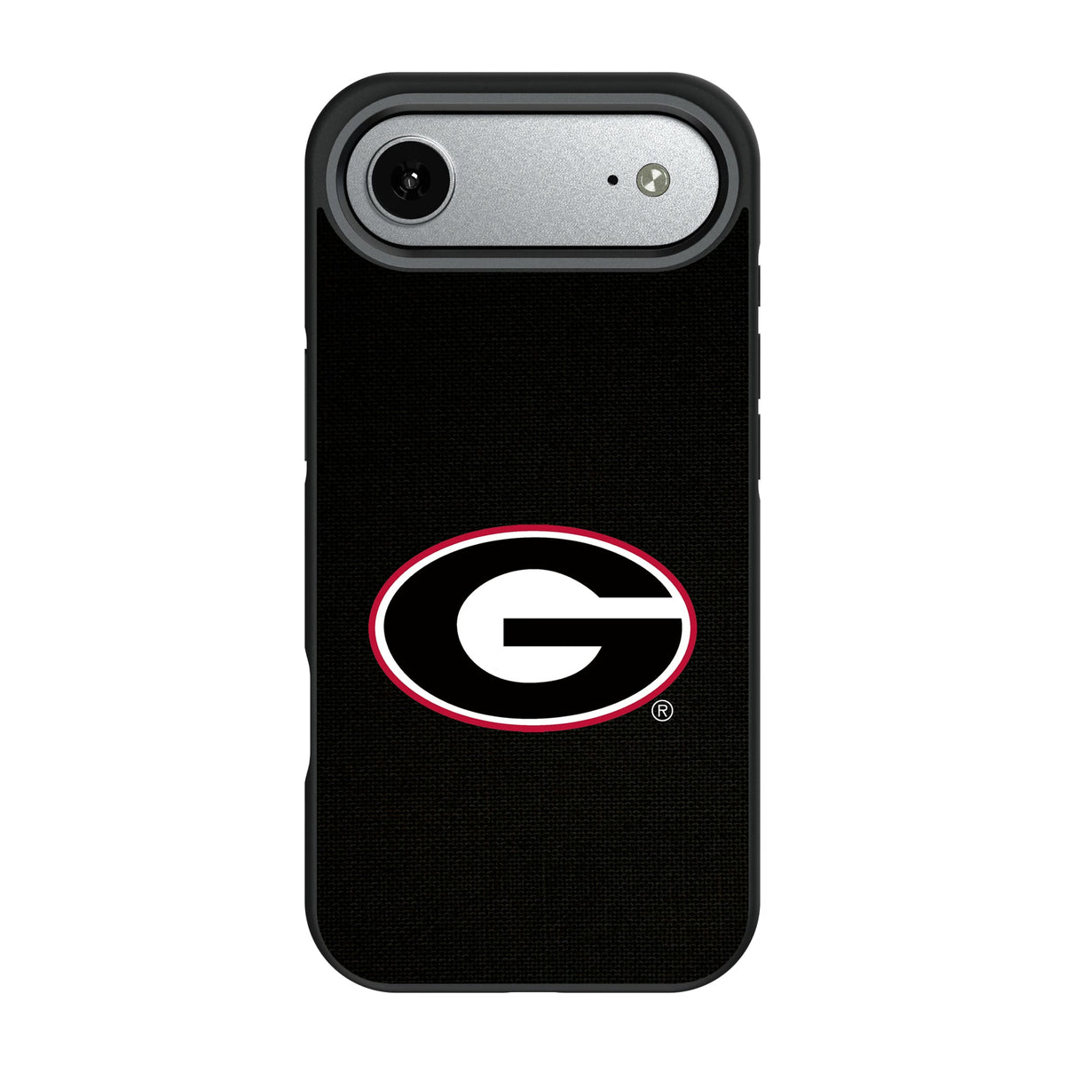 University of Georgia Bulldogs Solid Bump Phone Case for Apple iPhone 10