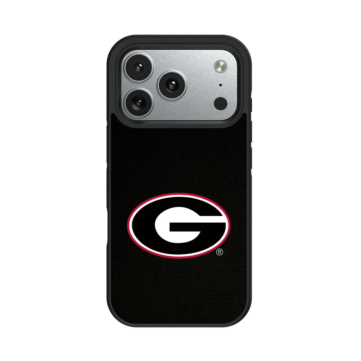 University of Georgia Bulldogs Solid Bump Phone Case for Apple iPhone 11