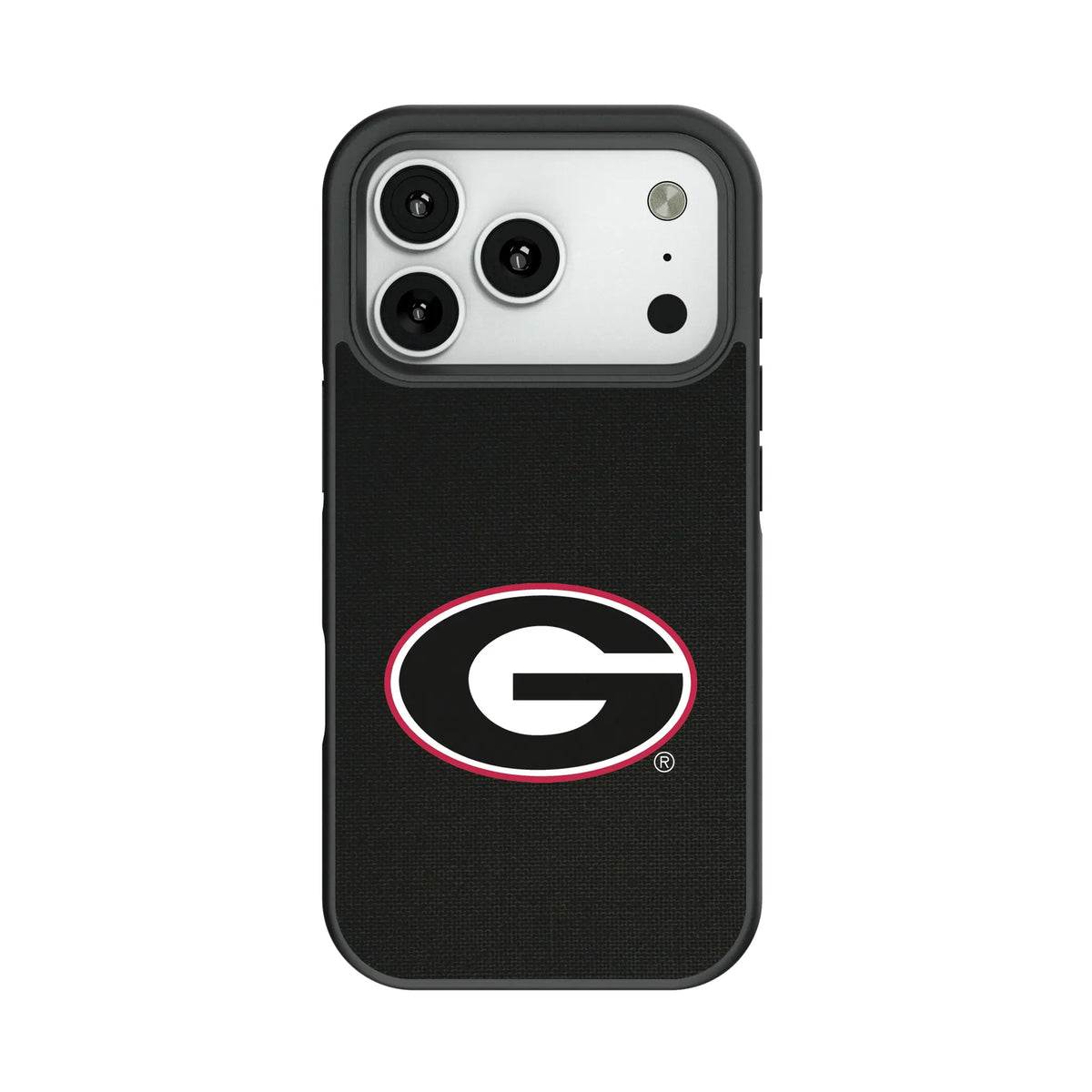 University of Georgia Bulldogs Solid Bump Phone Case for Apple iPhone 12