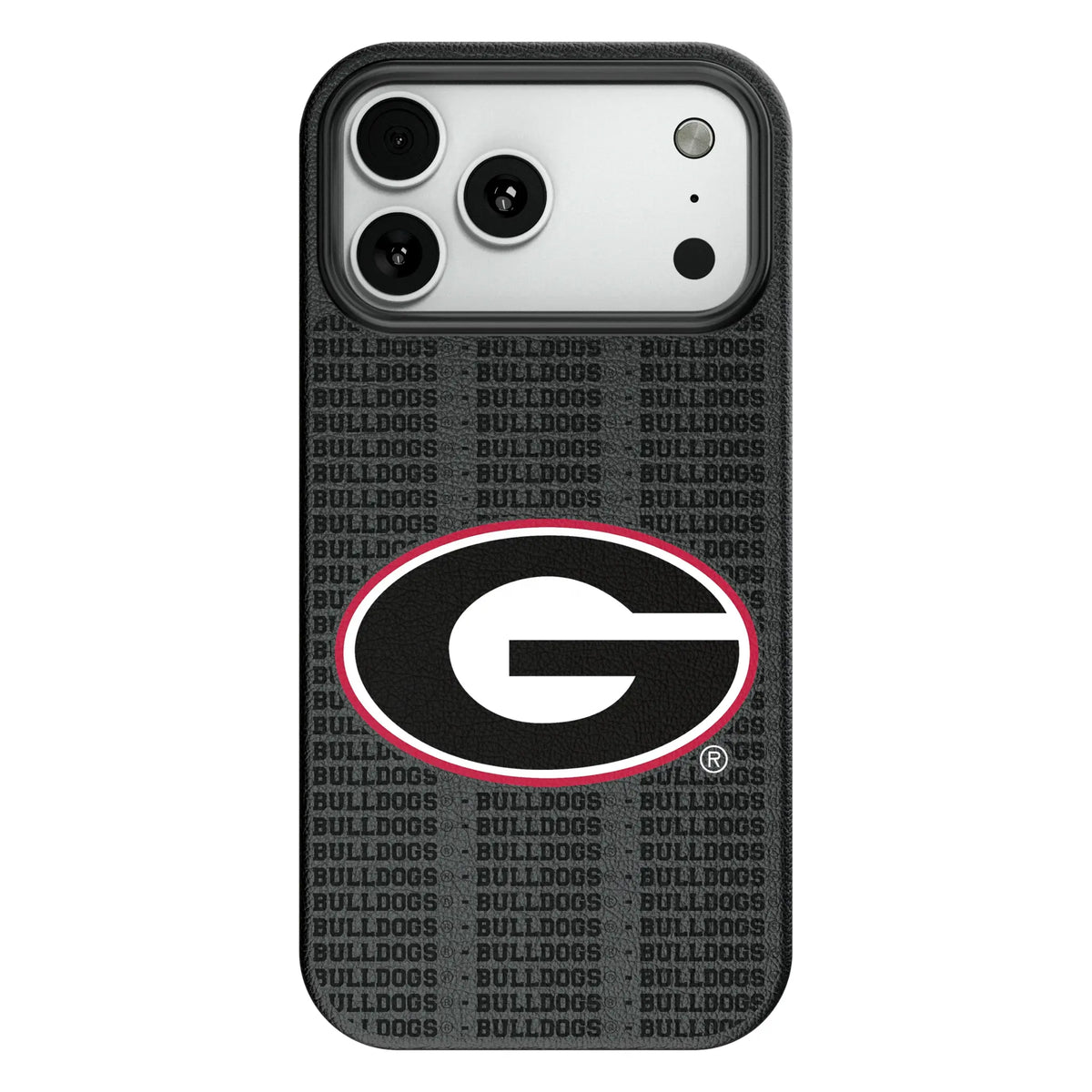 University of Georgia Bulldogs Text Backdrop MagSafe Compatible Phone Case for Apple iPhone 8