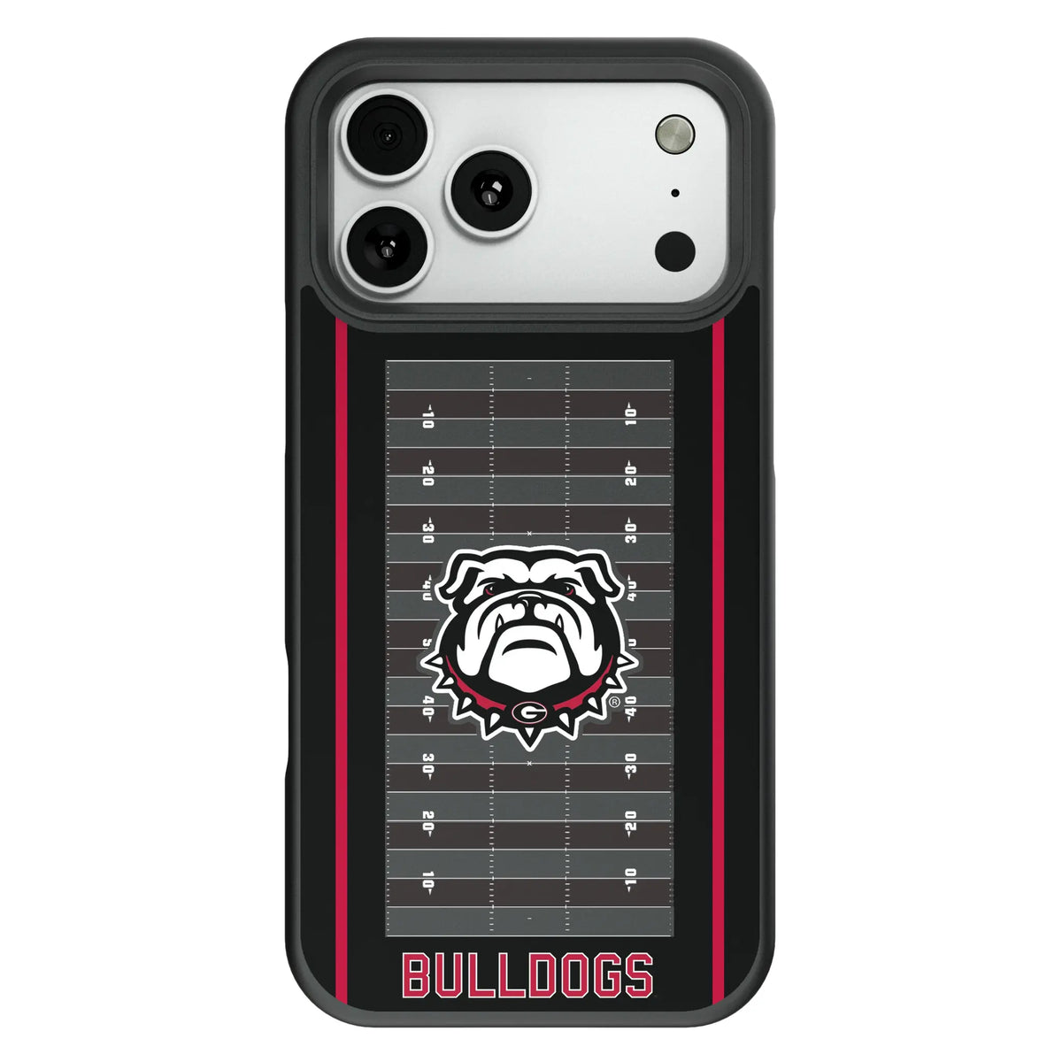 University of Georgia Bulldogs Uga Field Bump Phone Case for Apple iPhone 13