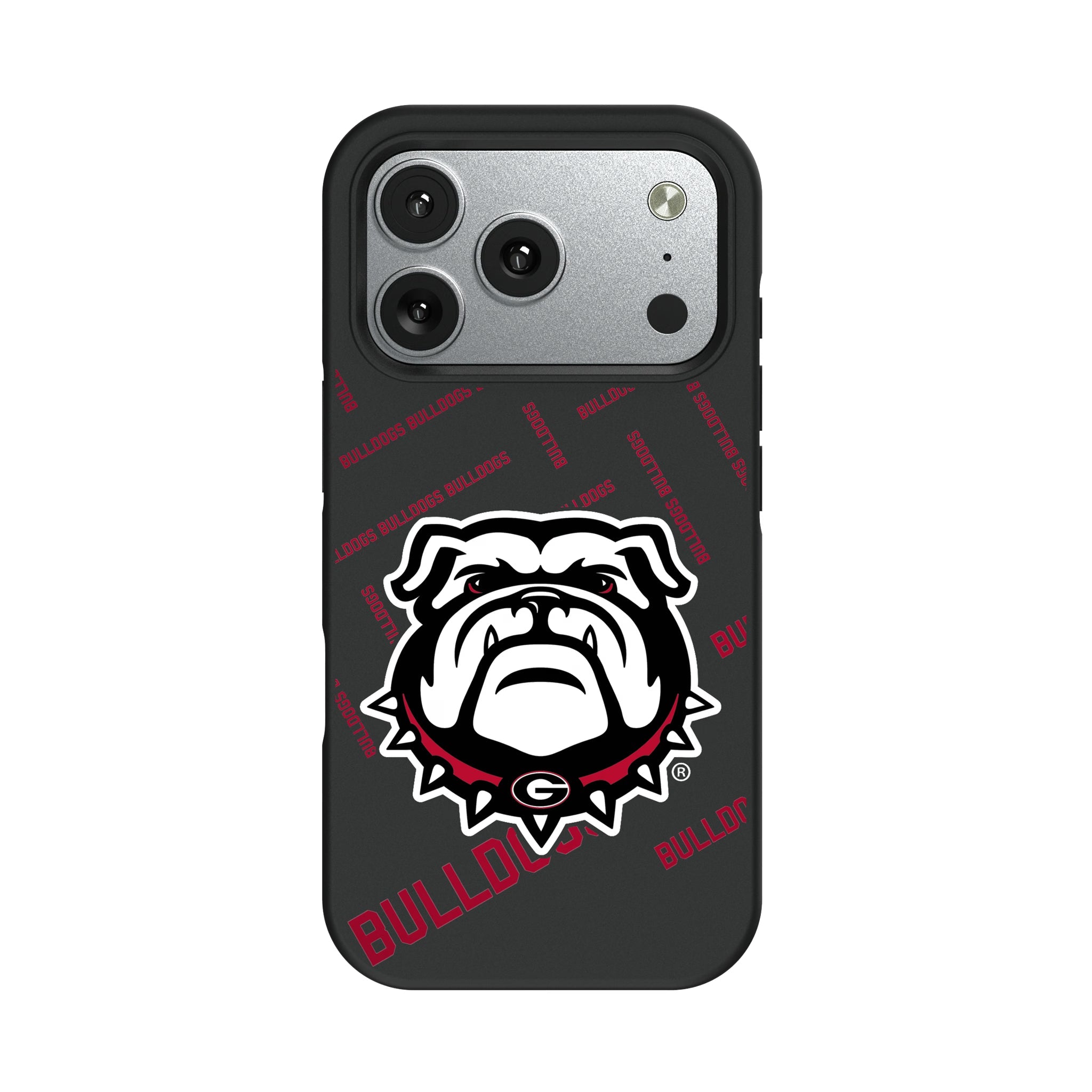 University of Georgia Bulldogs Uga Quadtile Bump Phone Case for Apple iPhone 10