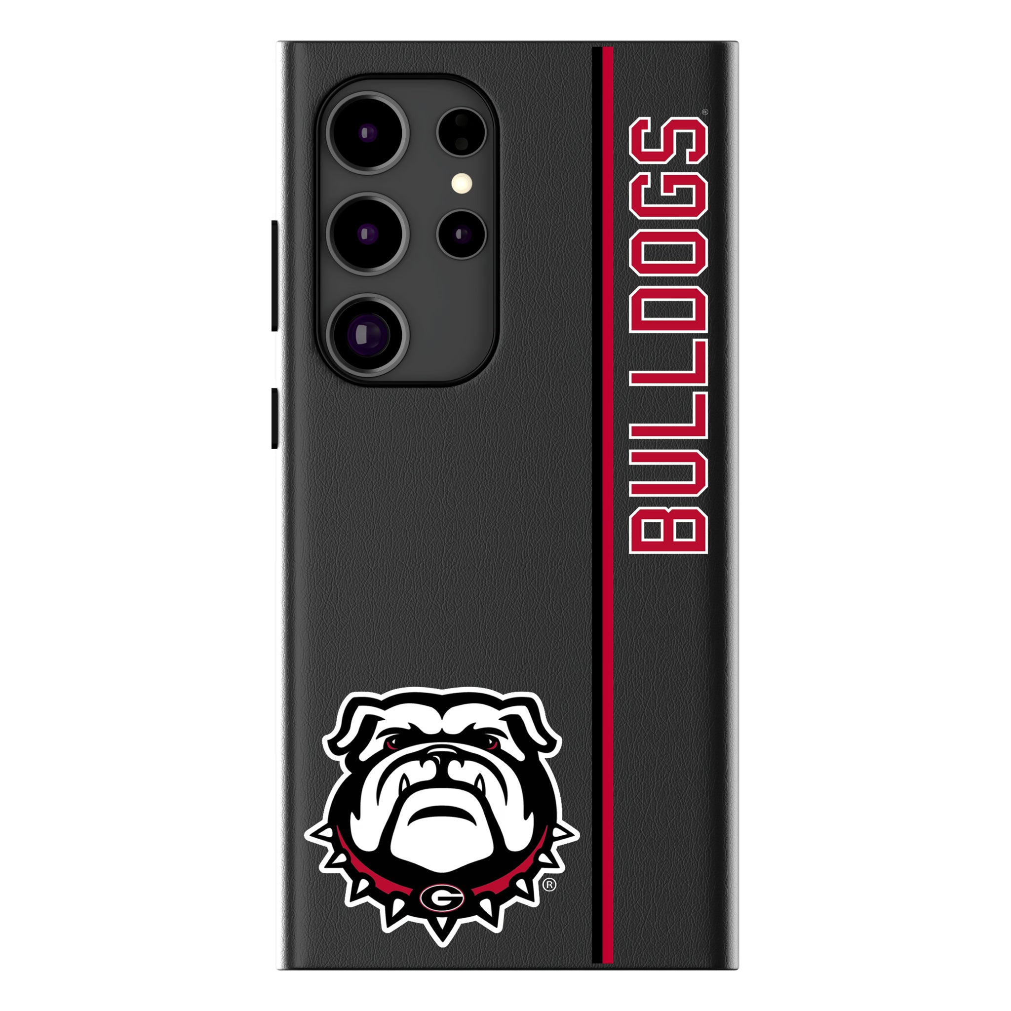 University of Georgia Bulldogs Uga Sidebar MagSafe Compatible Phone Case for Samsung Galaxy 10