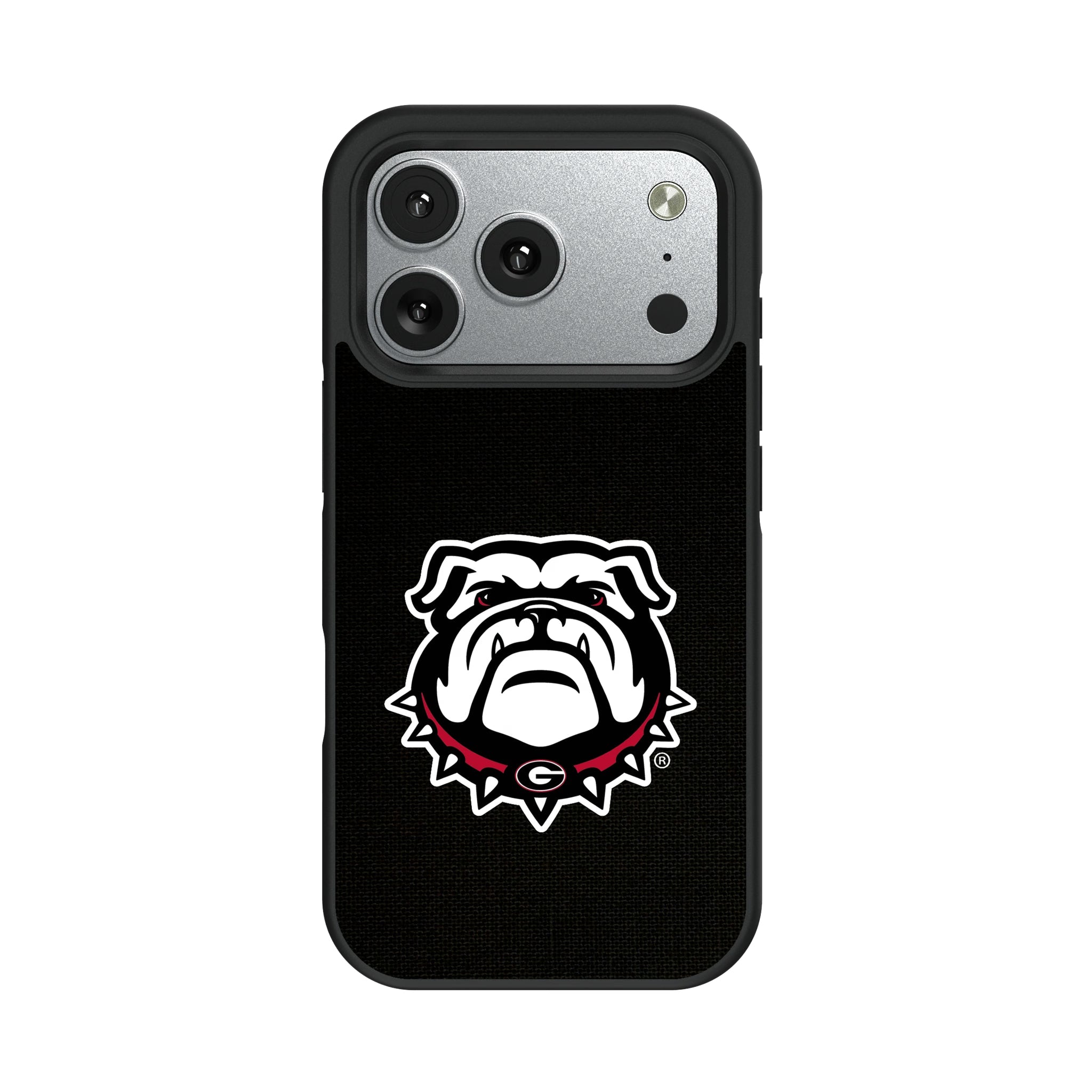 University of Georgia Bulldogs Uga Solid Bump Phone Case for Apple iPhone 11
