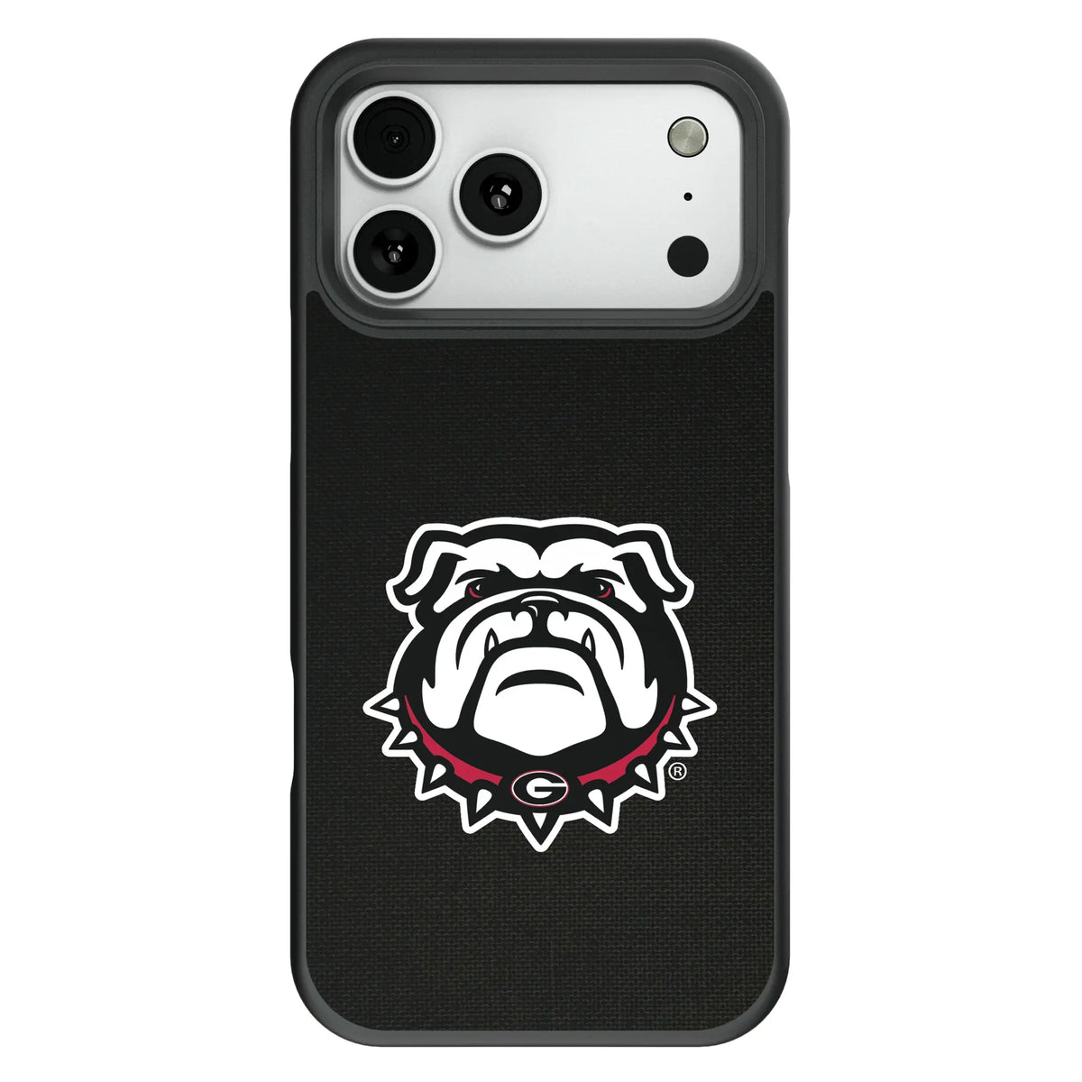 University of Georgia Bulldogs Uga Solid Bump Phone Case for Apple iPhone 14