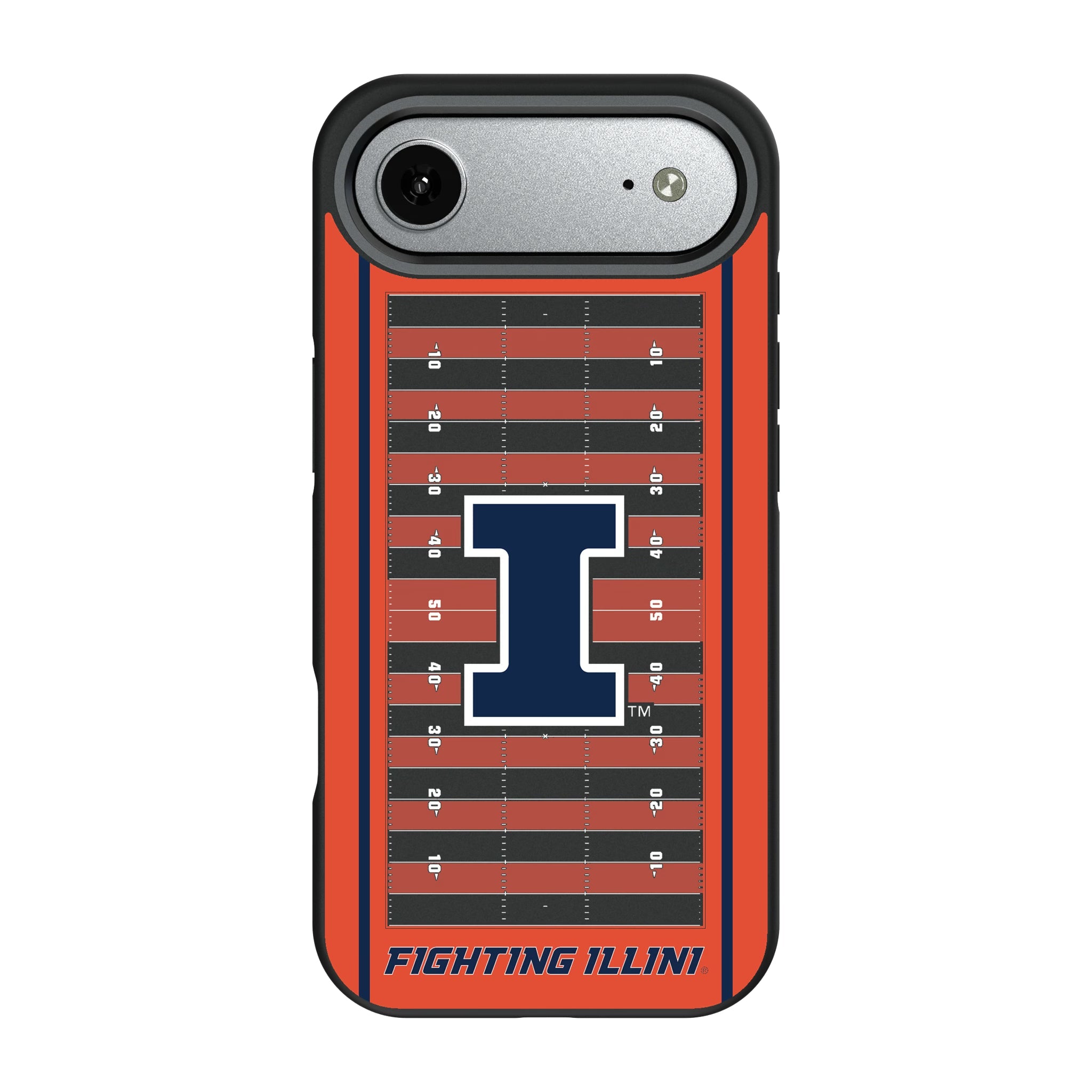 University of Illinois Fighting Illini Field Bump Phone Case 9