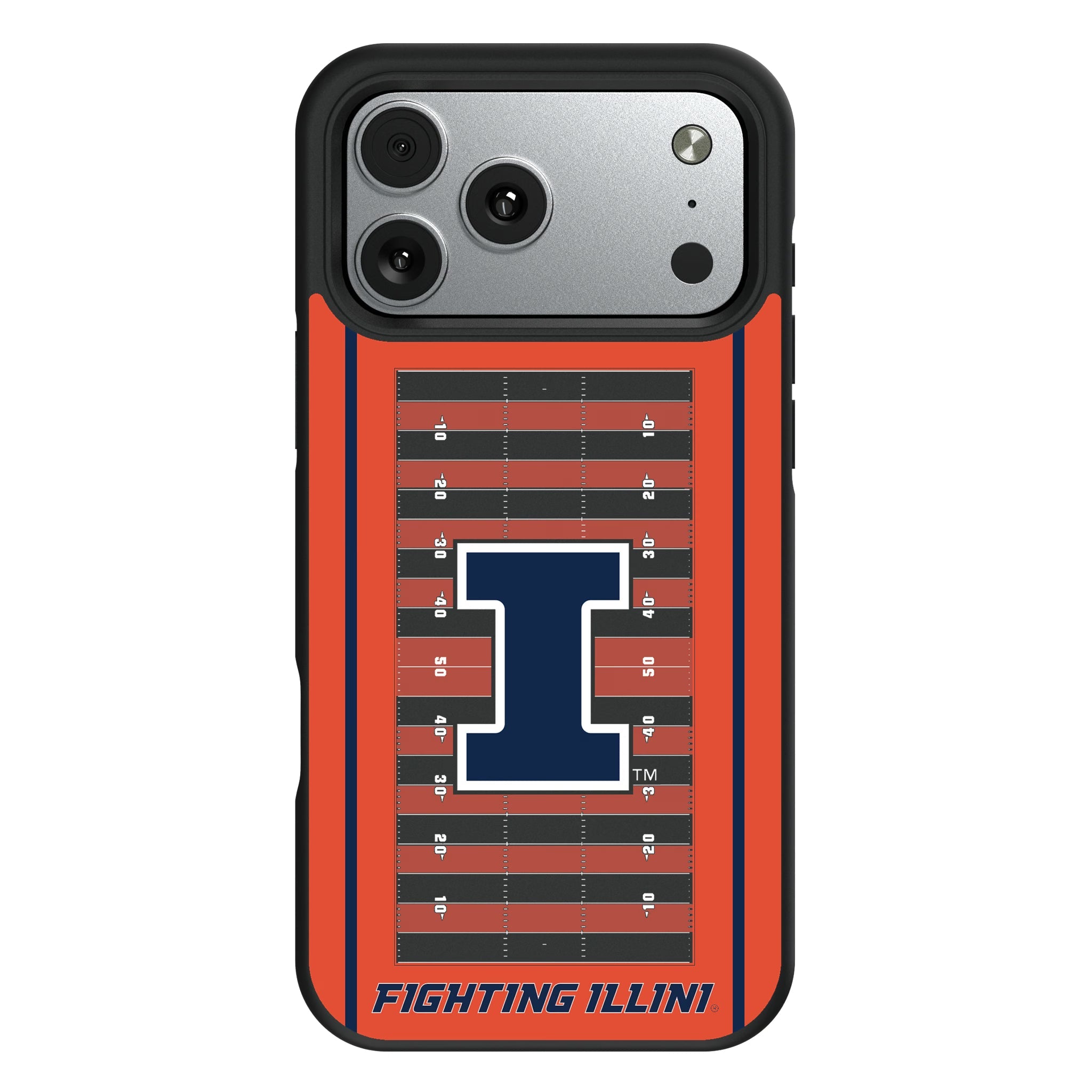 University of Illinois Fighting Illini Field Bump Phone Case 11