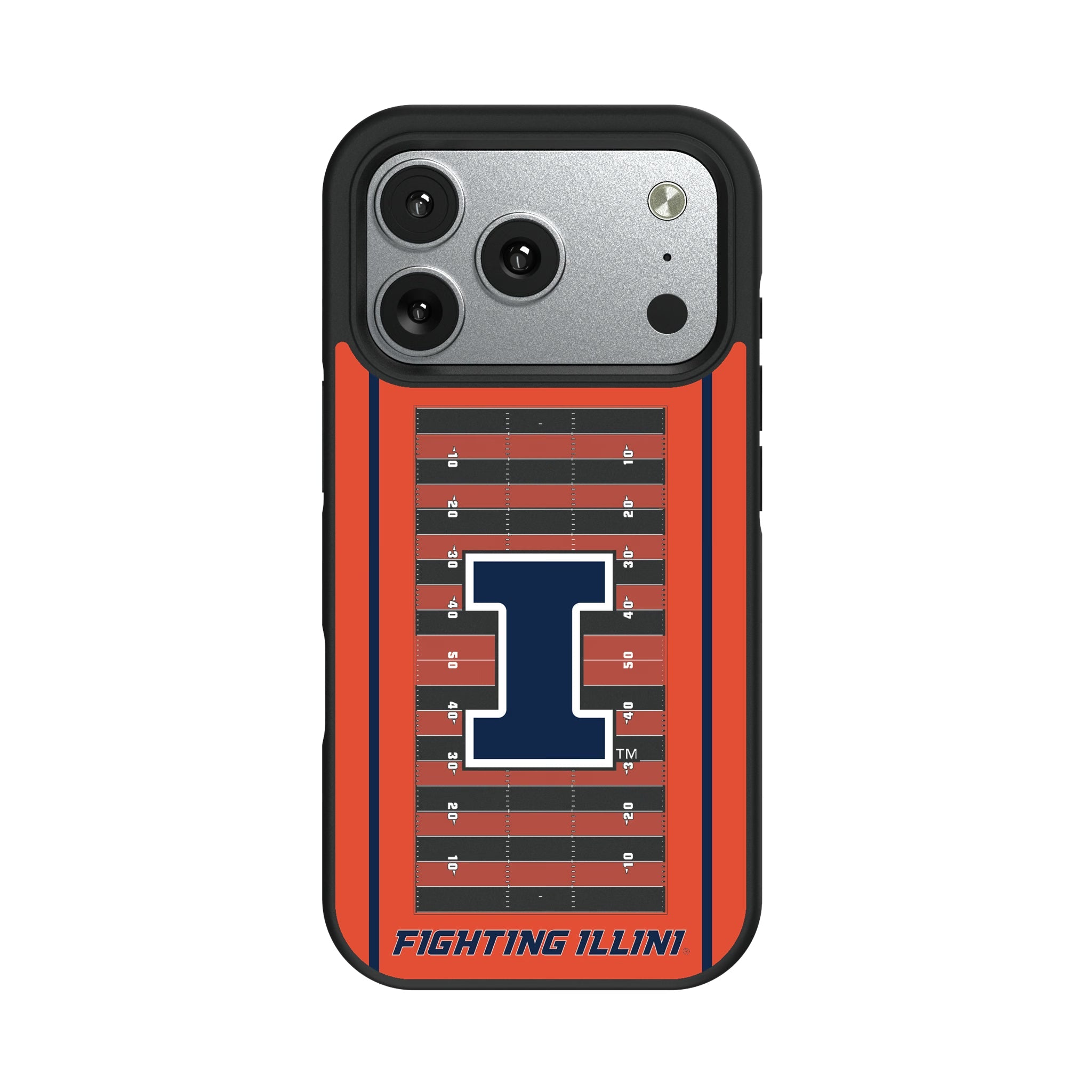 University of Illinois Fighting Illini Field Bump Phone Case 10
