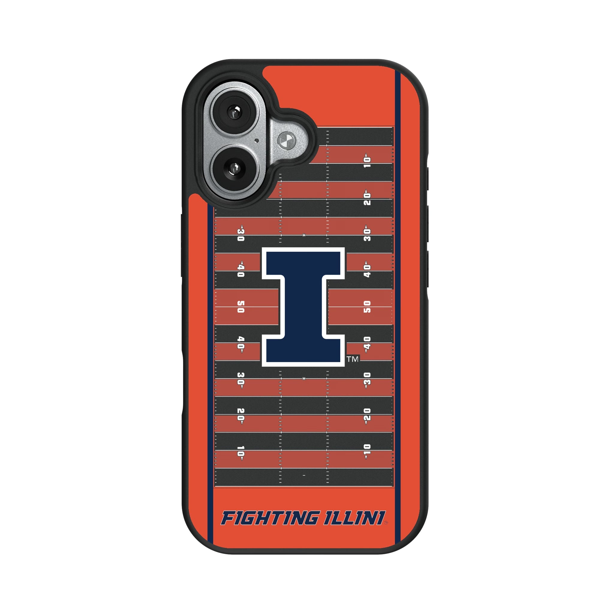 University of Illinois Fighting Illini Field Bump Phone Case for Apple iPhone 17 Series 9