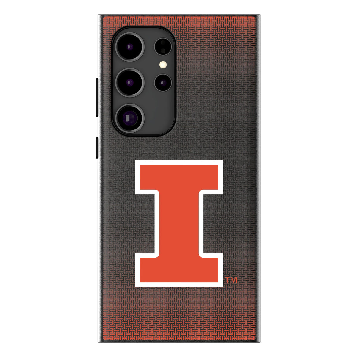 University of Illinois Fighting Illini Linen MagSafe Compatible Phone Case for Samsung Galaxy 14