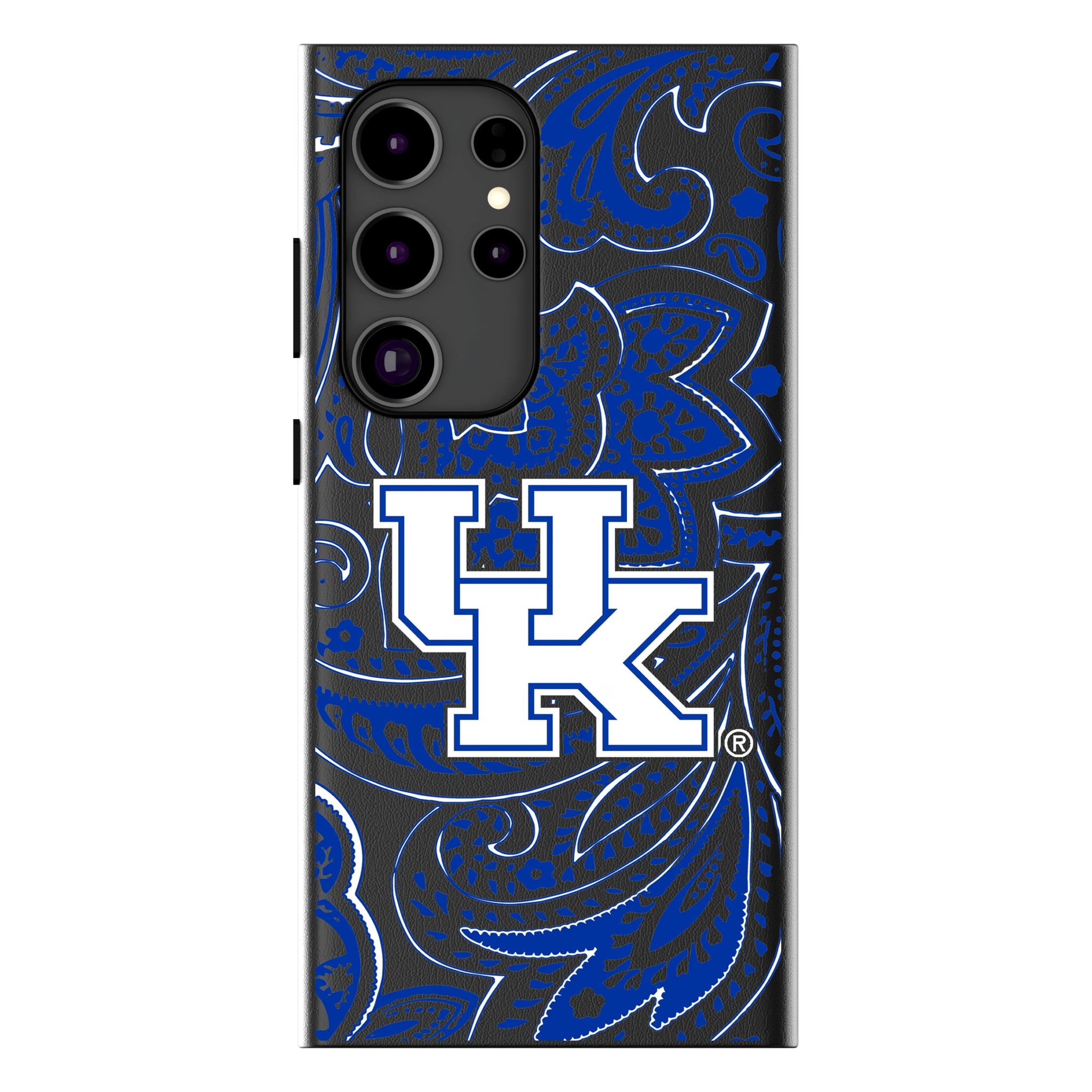 University of Kentucky Wildcats Paisley MagSafe Compatible Phone Case for Samsung Galaxy 11