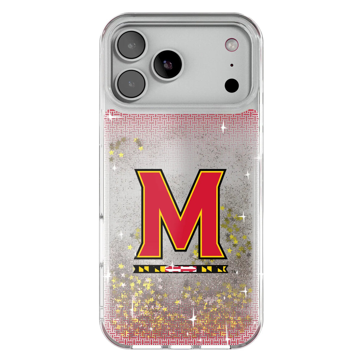 University of Maryland Terrapins Linen Glitter Phone Case 19