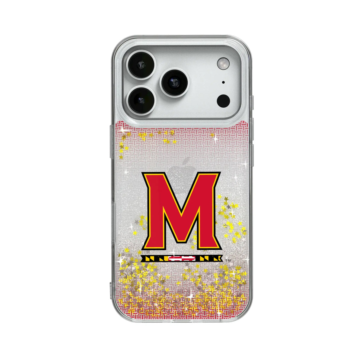 University of Maryland Terrapins Linen Glitter Phone Case 18